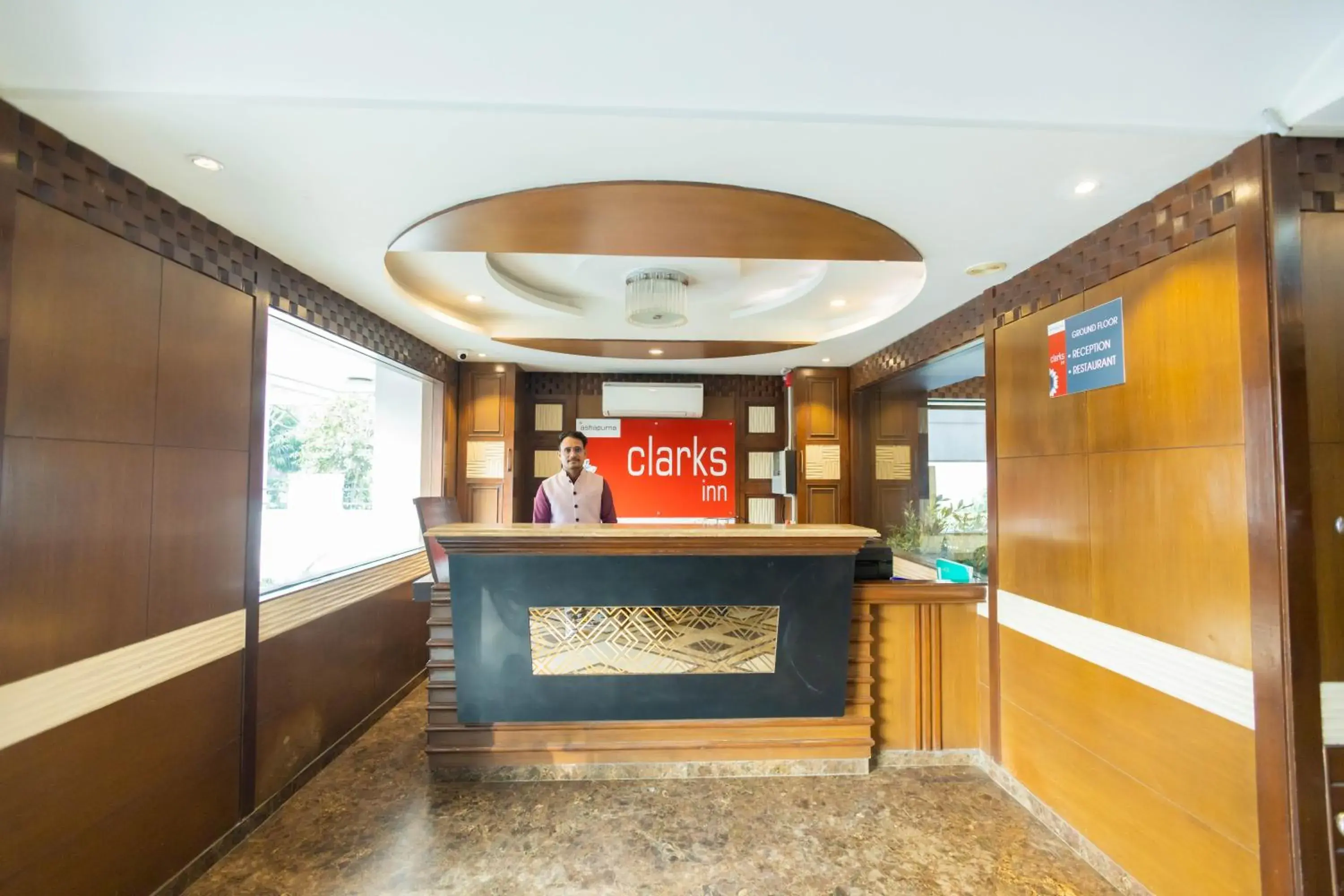 Lobby or reception, Lobby/Reception in Hotel Clarks Inn Jaipur, Banipark