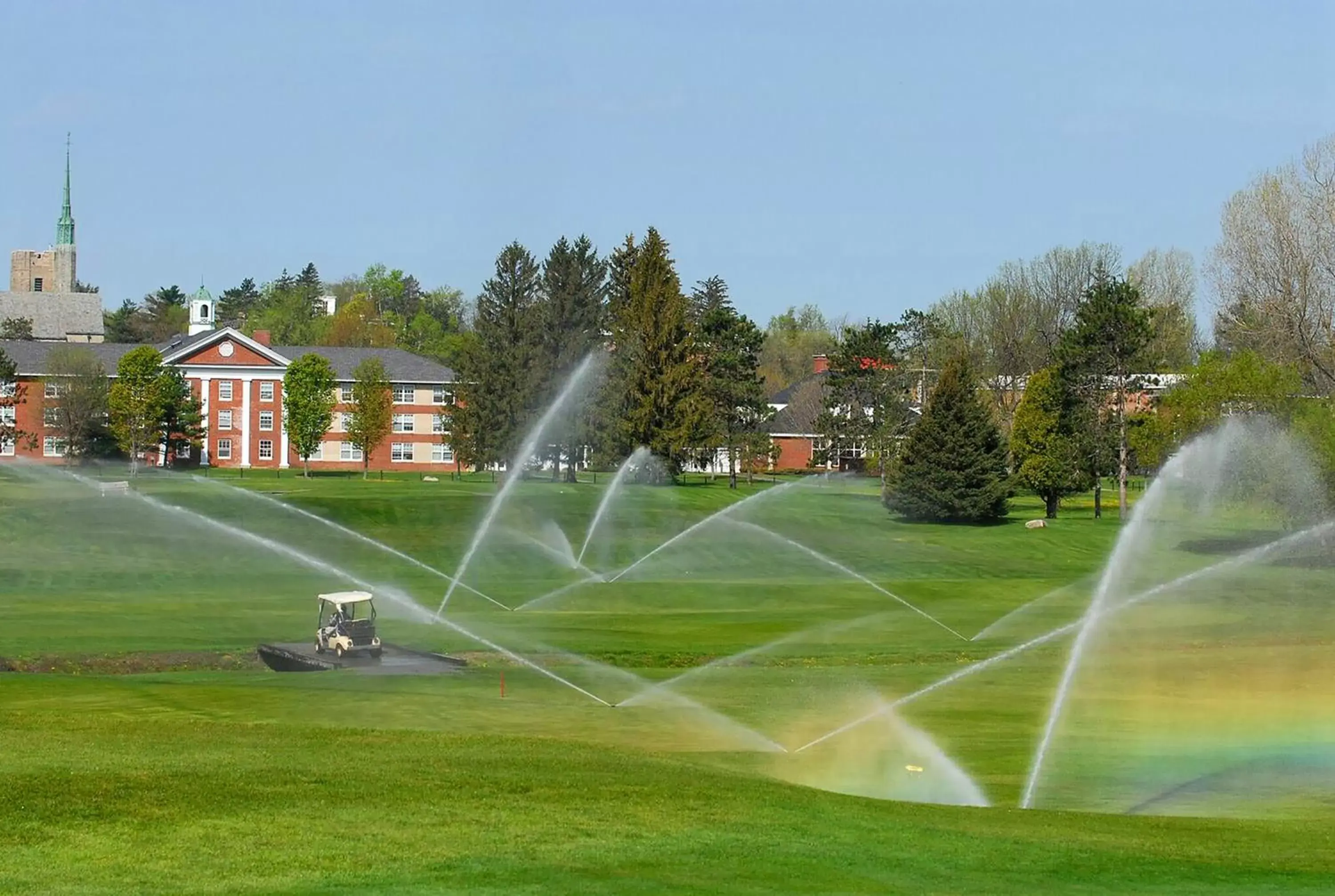 Golfcourse in Best Western University Inn