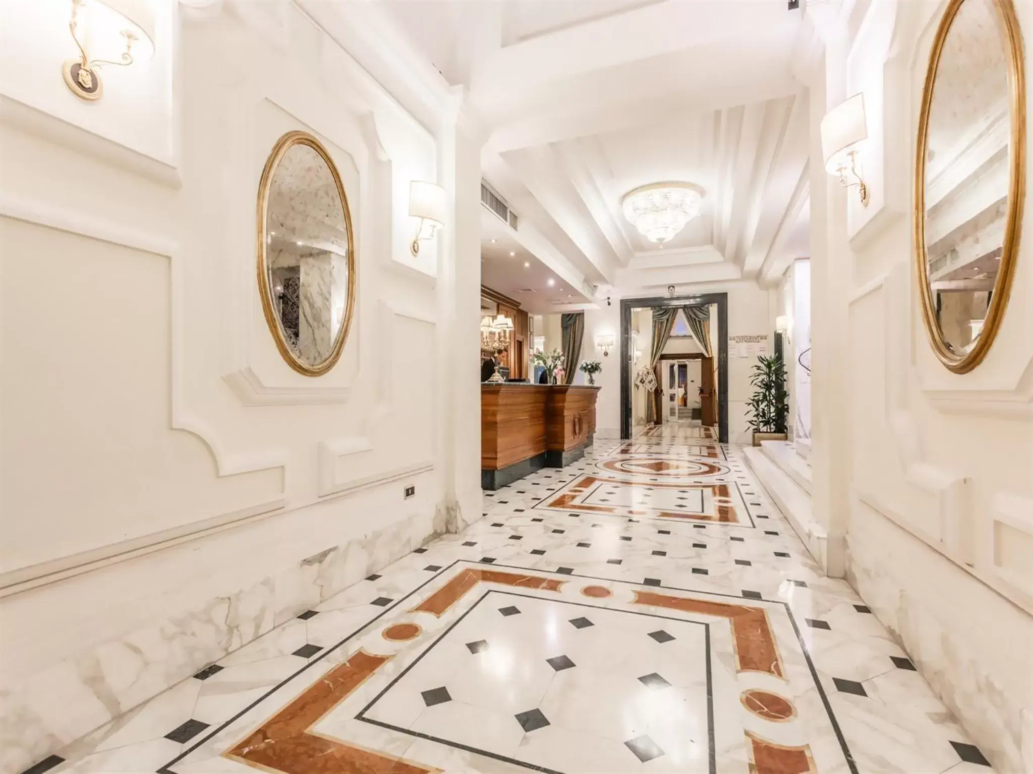 Lobby or reception, Lobby/Reception in Raeli Hotel Archimede
