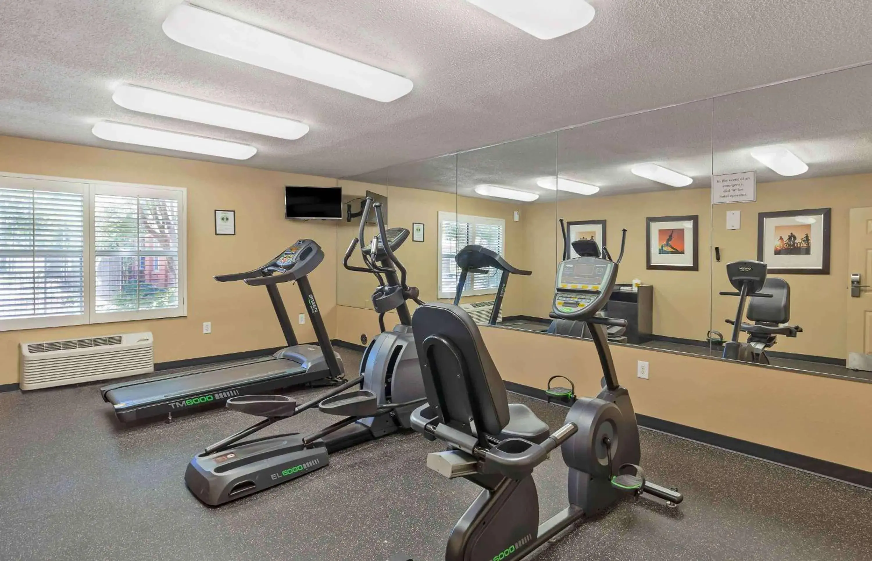 Fitness centre/facilities, Fitness Center/Facilities in Extended Stay America Suites - Raleigh - RTP - 4919 Miami Blvd