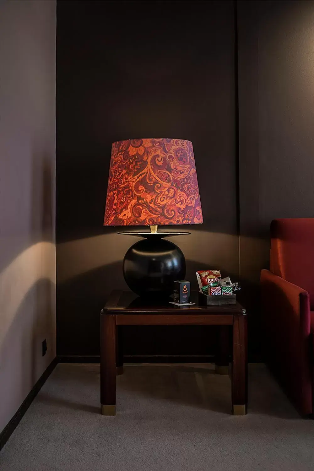 Decorative detail, Seating Area in Hotel Holt - The Art Hotel