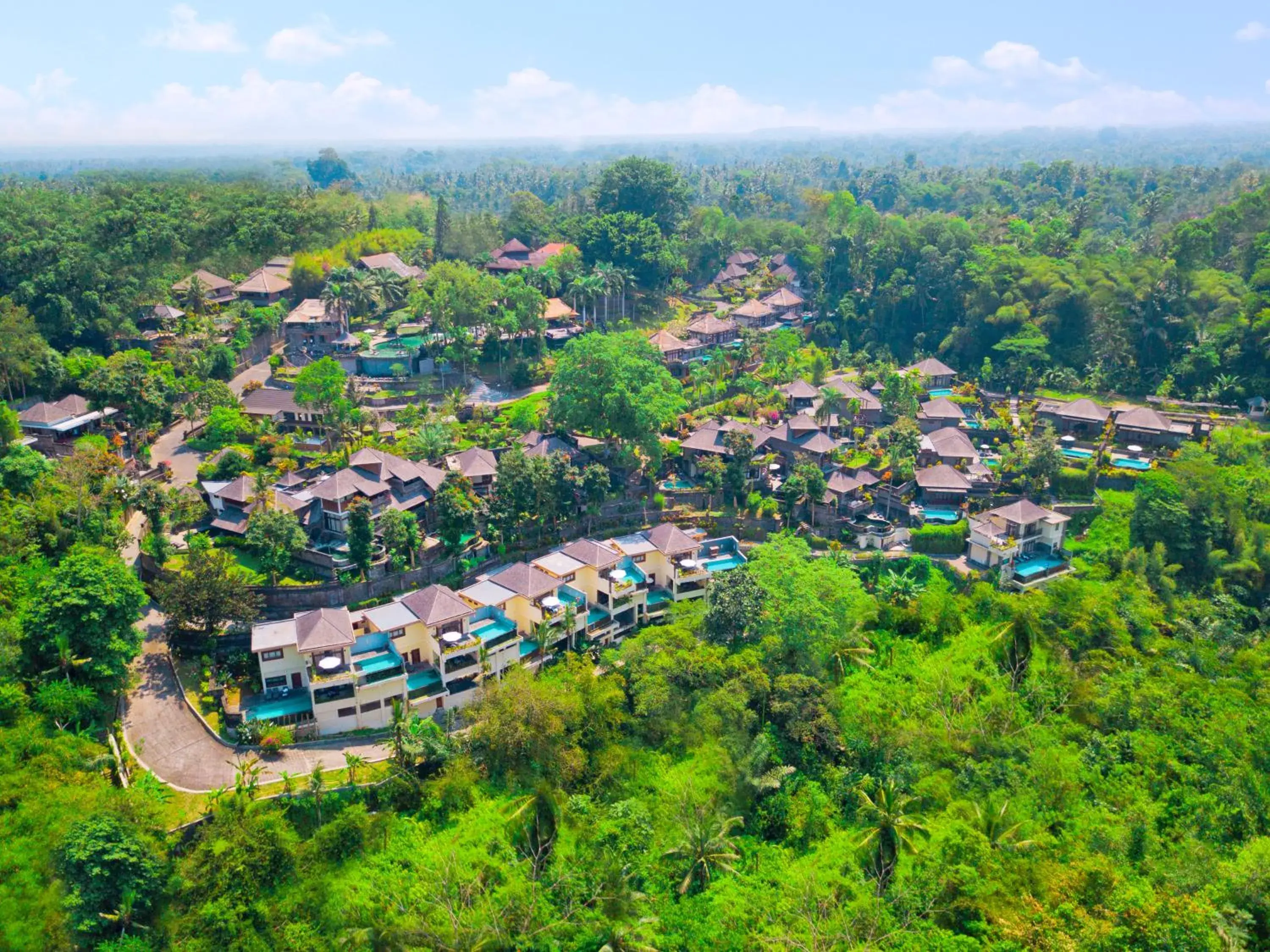 View (from property/room), Bird's-eye View in The Payogan Villa Resort and Spa