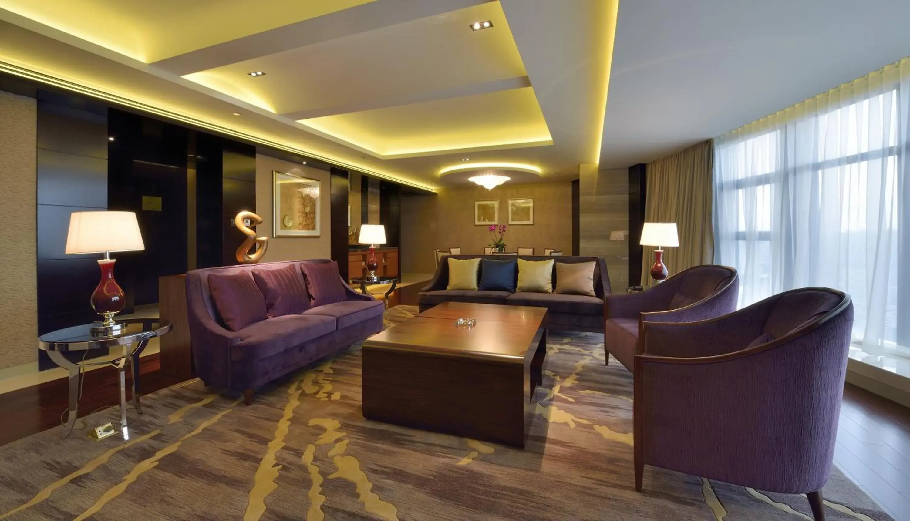 Seating Area in Kempinski Hotel Taiyuan