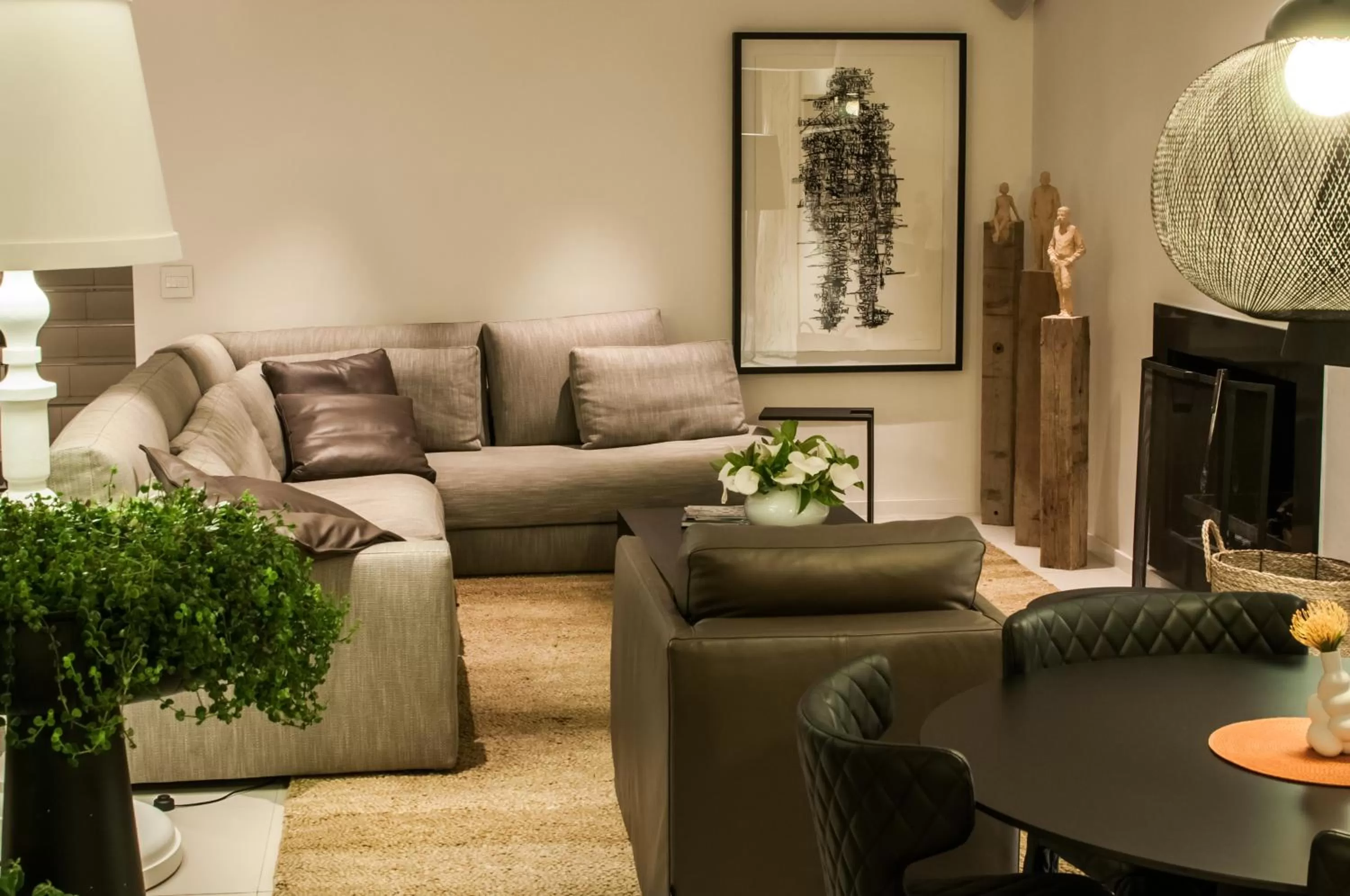 Living room in Clouds Estate