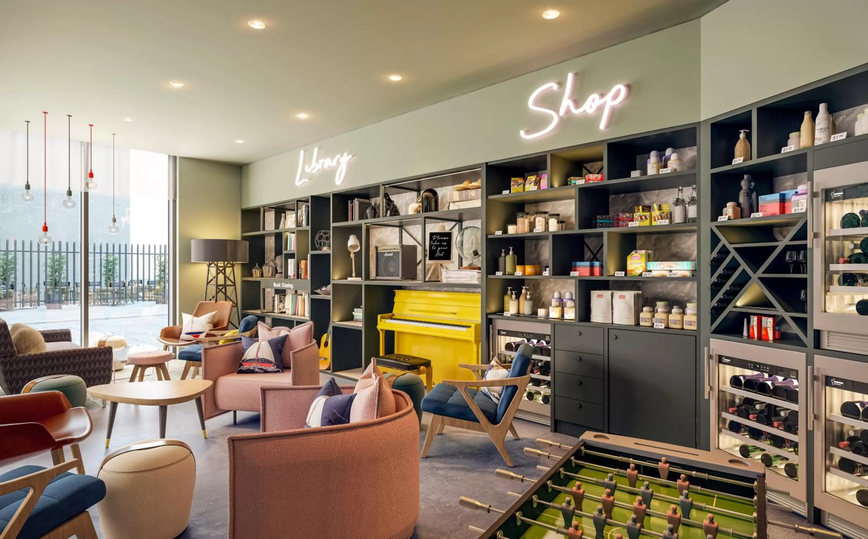 On-site shops in Aparthotel Adagio Glasgow Central