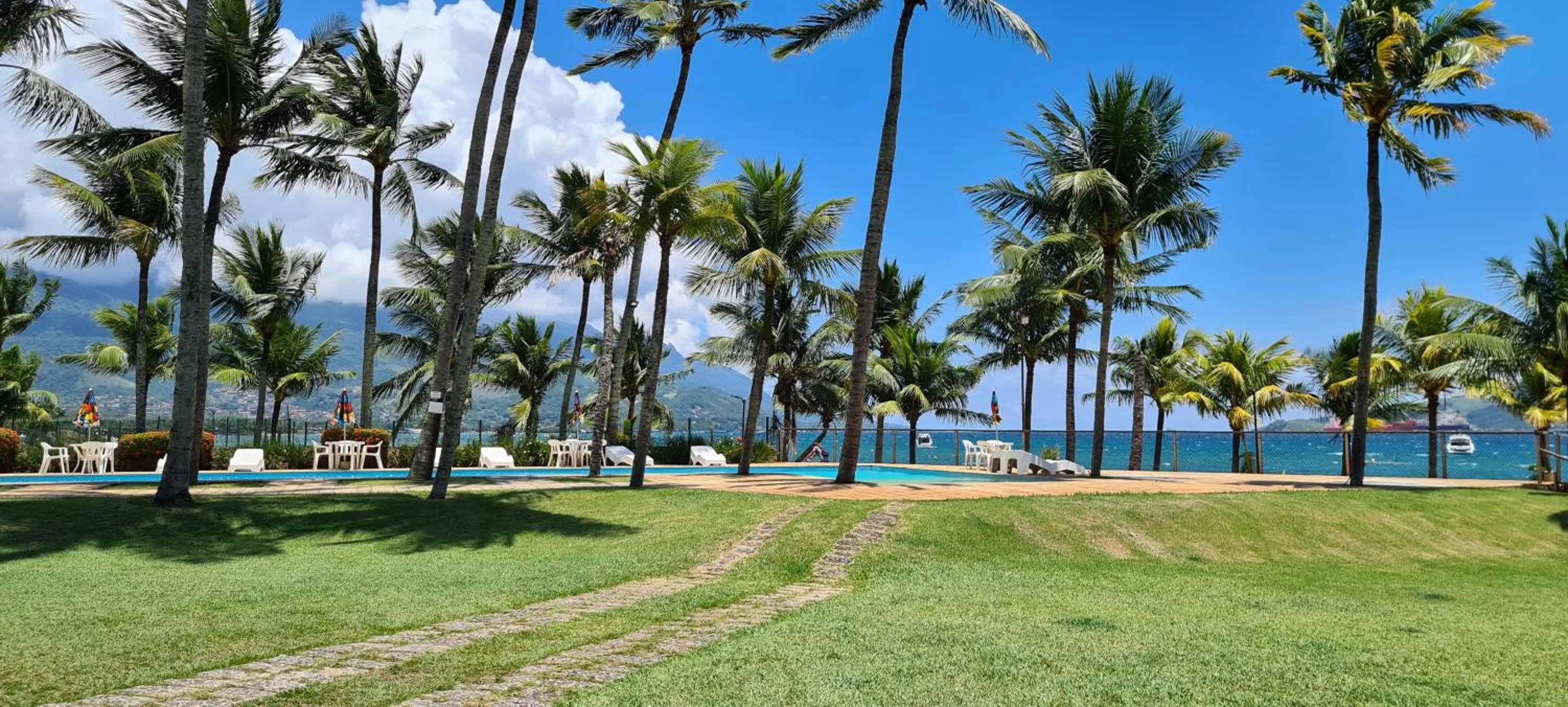 Garden in Pousada Casa Amarela