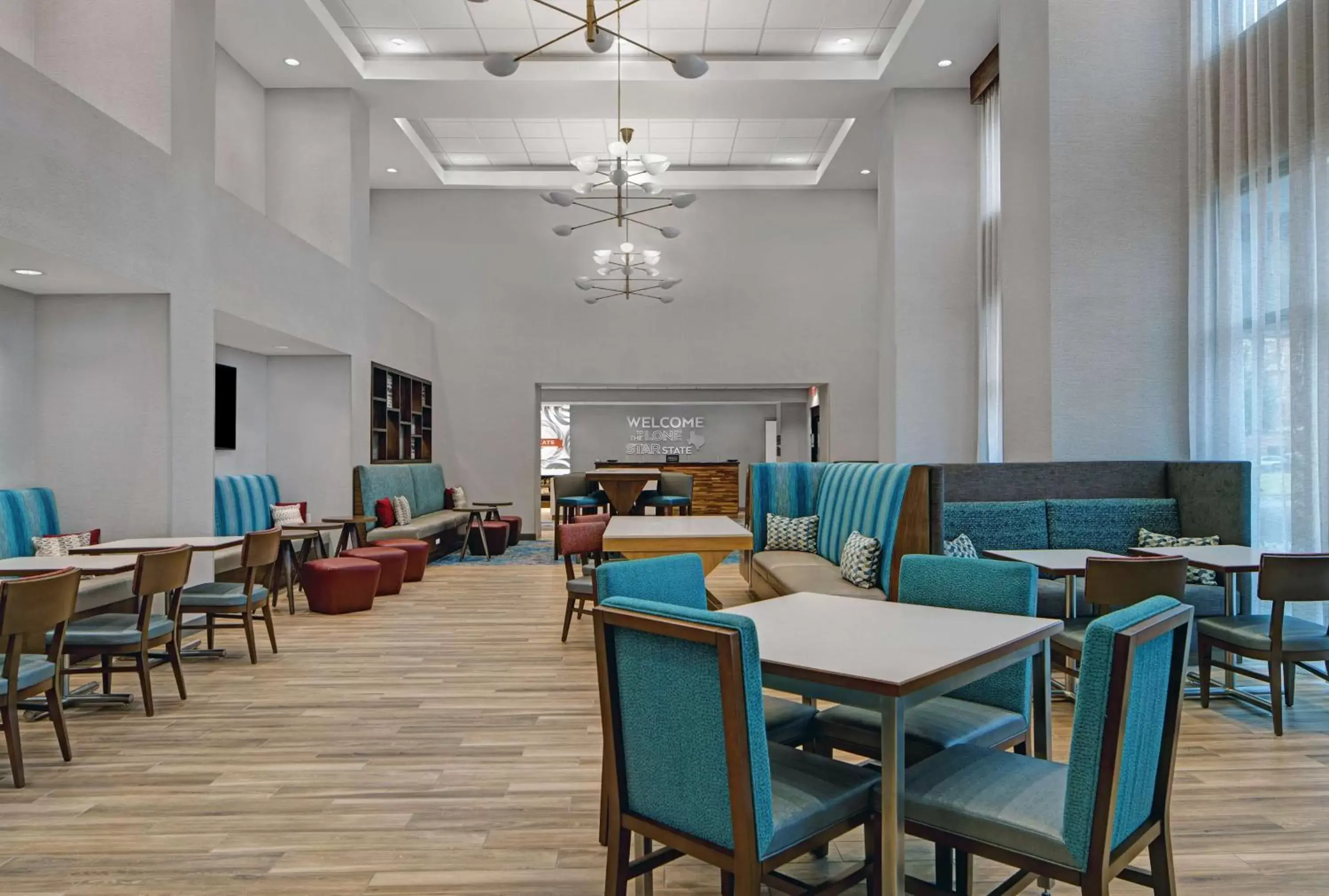 Lobby or reception, Restaurant/Places to Eat in Hampton Inn & Suites Farmers Branch Dallas, Tx