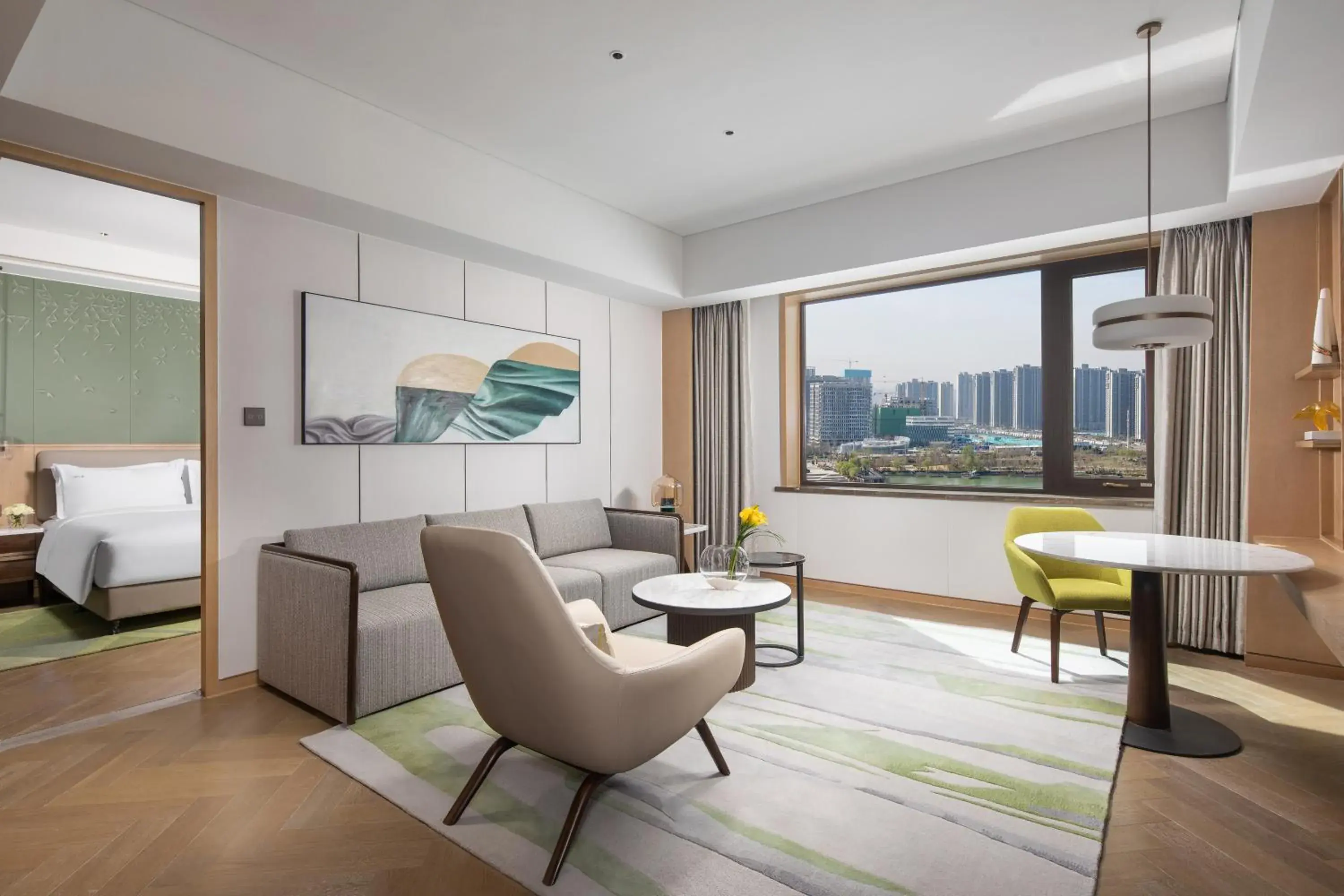 Living room in Holiday Inn Zhengzhou High-Tech Zone, an IHG Hotel