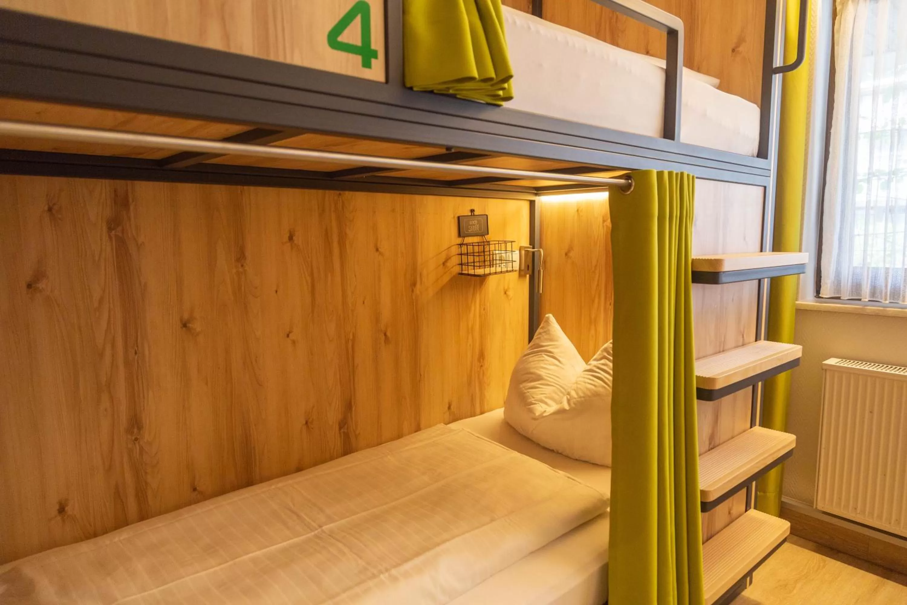 Bed in Das Ebertor - Hotel & Hostel