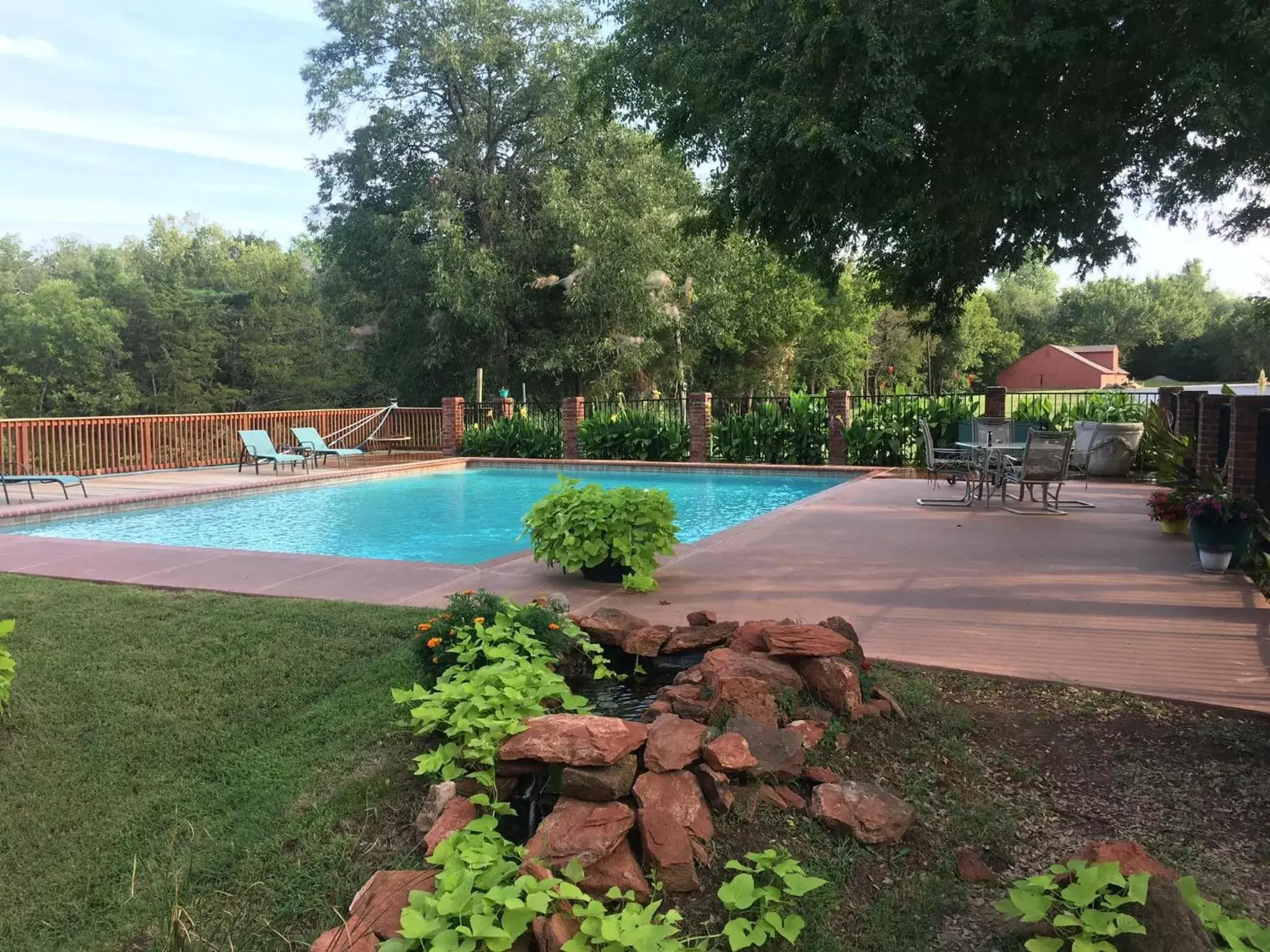 Swimming Pool in The Monastery at Forest Lake