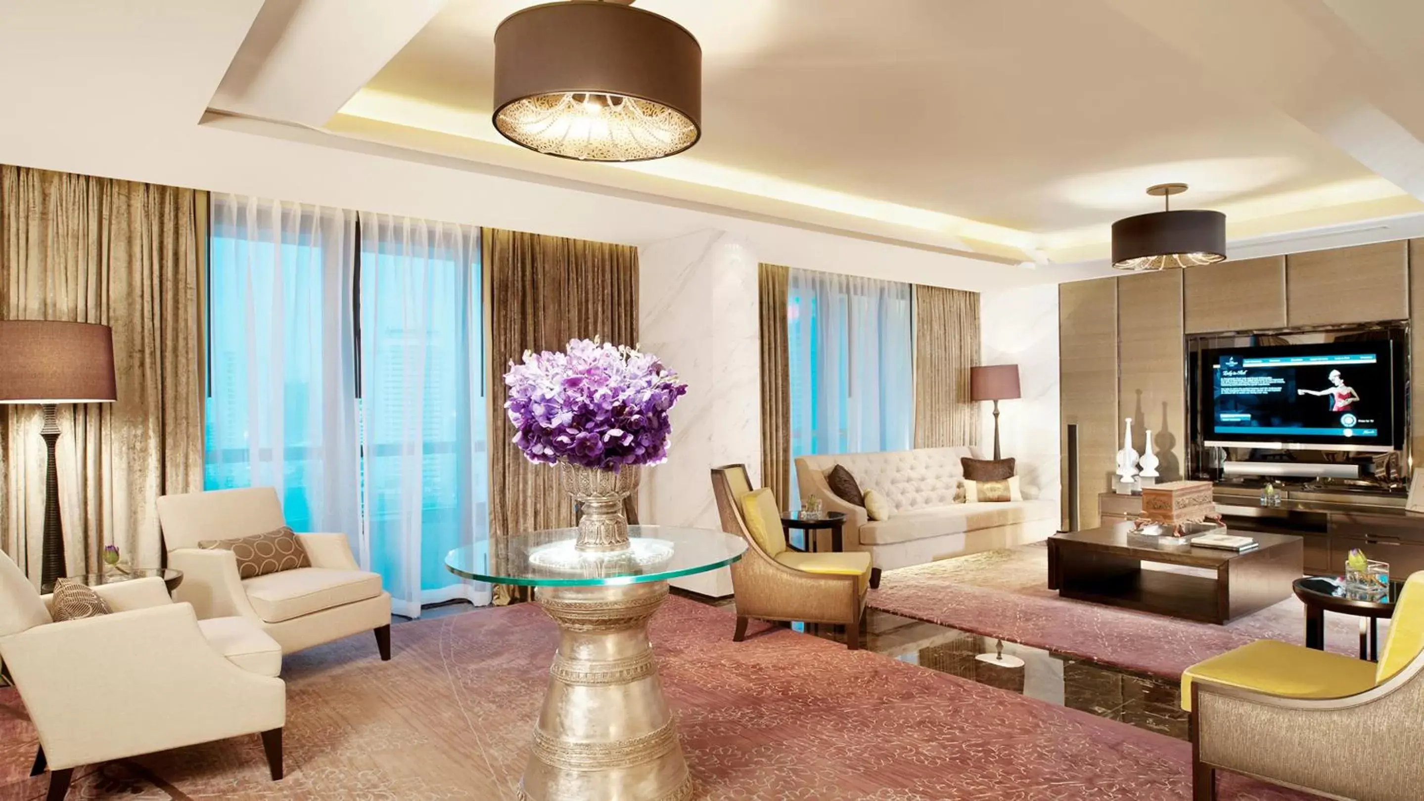 Seating Area in Siam Kempinski Hotel Bangkok - SHA Extra Plus Certified