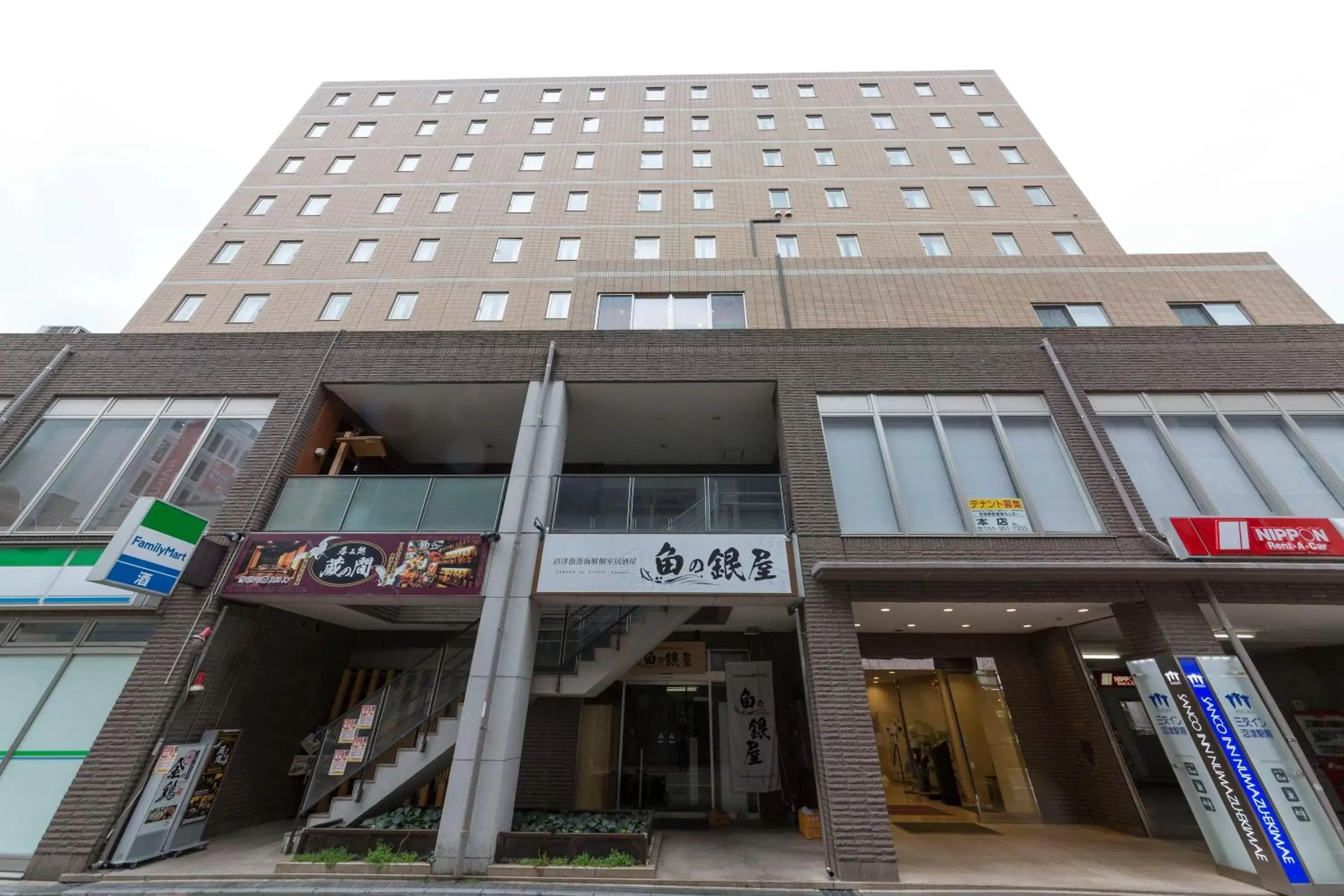 Facade/entrance, Property Building in Sanco Inn Numazu Ekimae