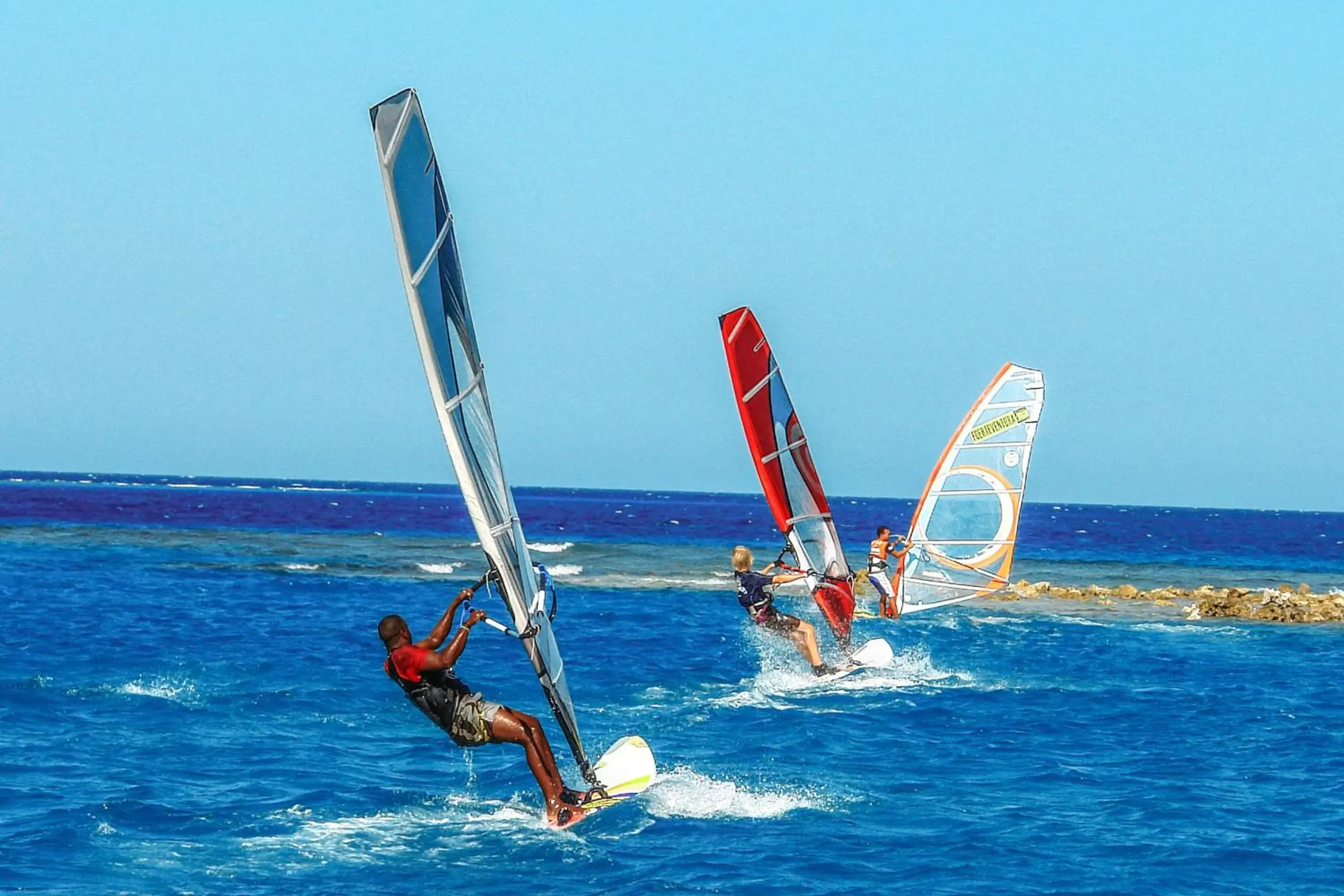 Windsurfing, Fishing in Jaz Makadina