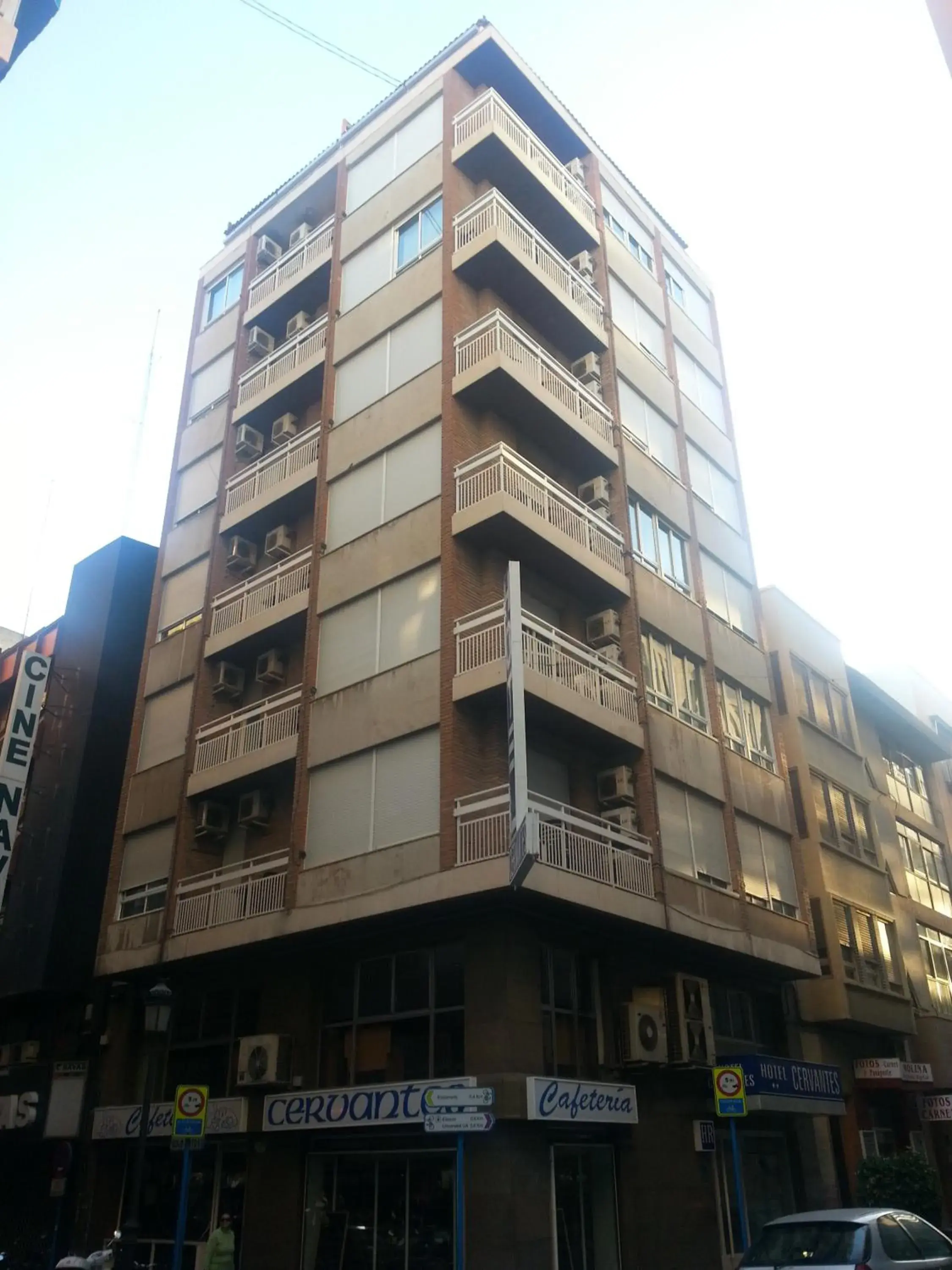 Facade/entrance, Property Building in Hotel Cervantes