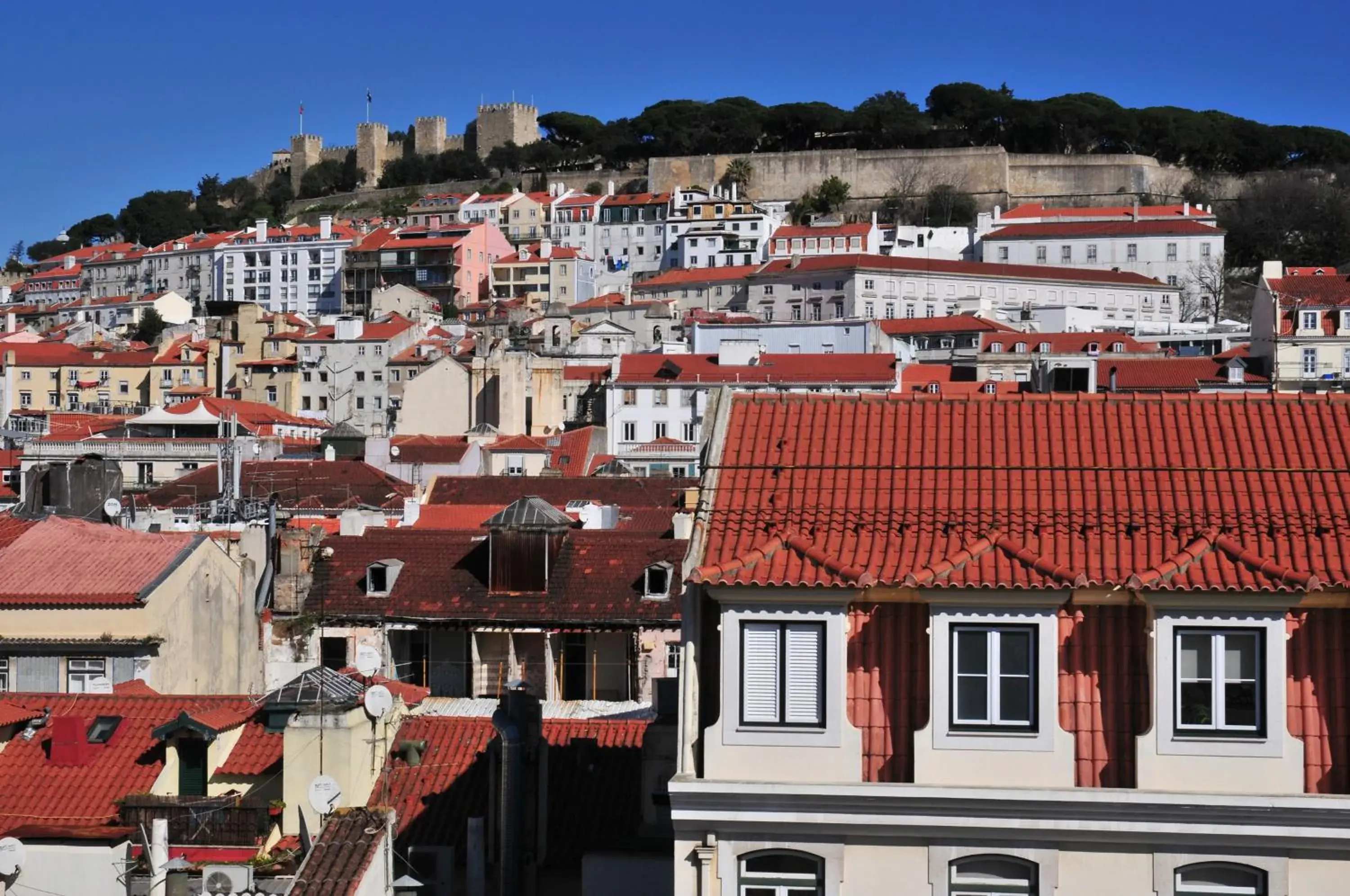 Bird's eye view in Lisbon Art Stay Apartments Baixa