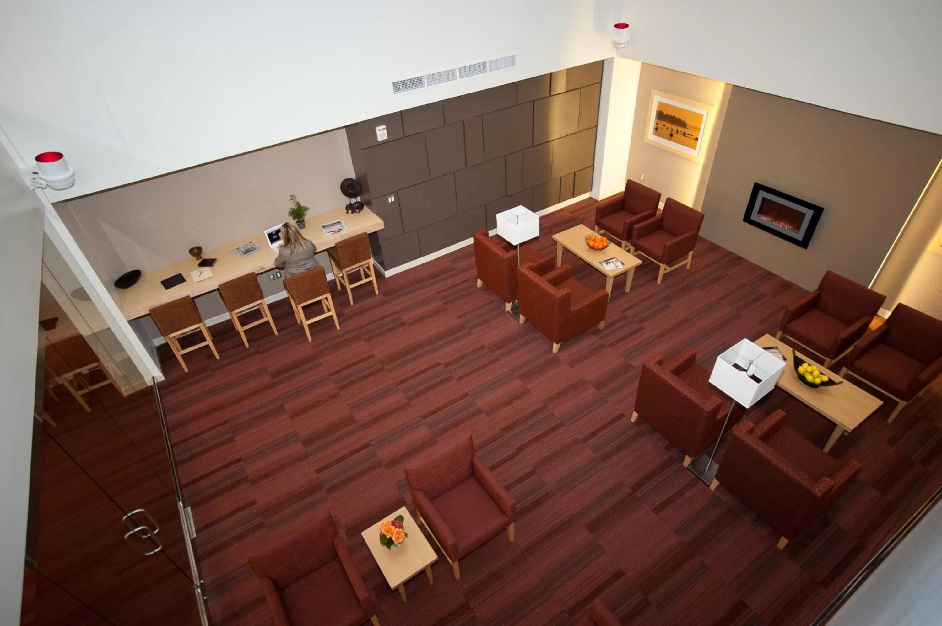 Lobby or reception in The Holman Grand Hotel