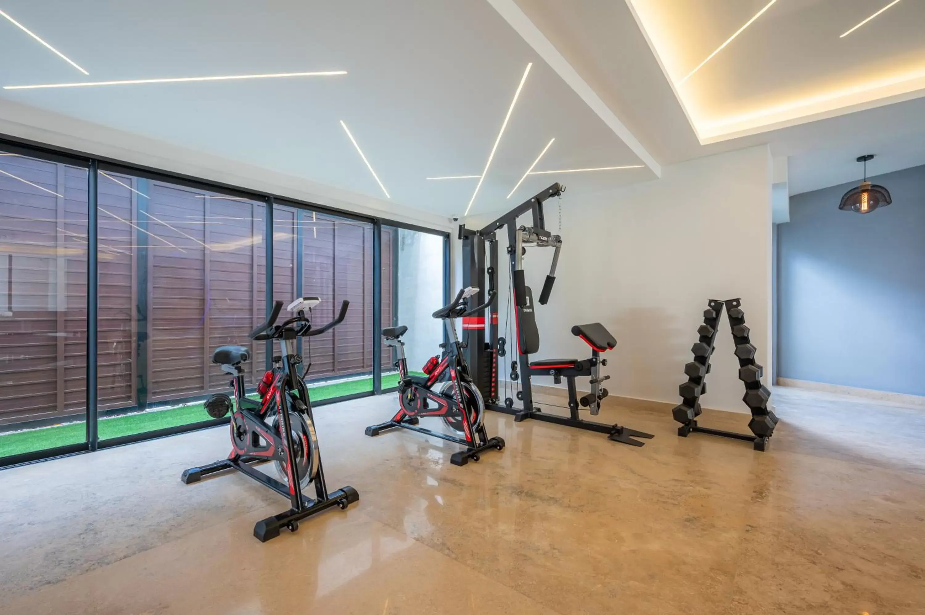 Fitness Center/Facilities in Kippal - Modern Oasis - ApartHotel