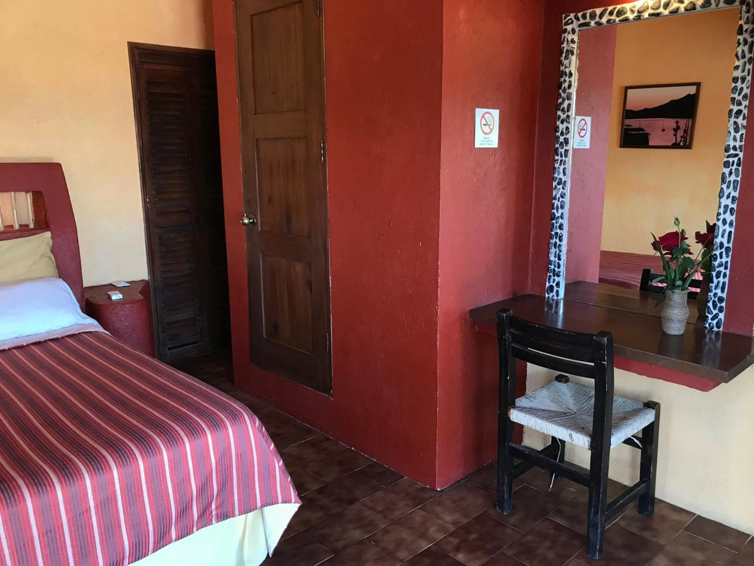 Bed in Hotel puesta del sol