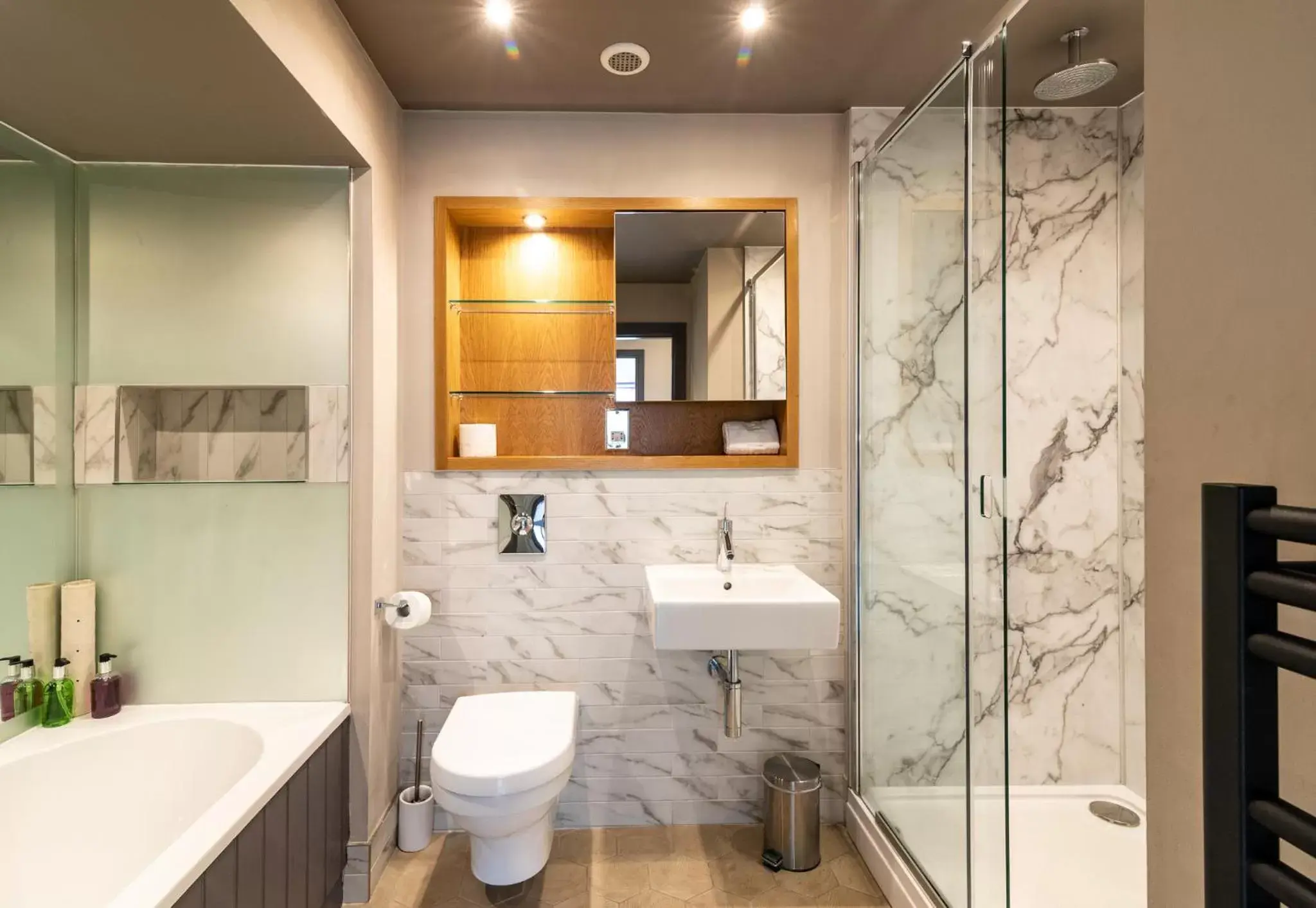 Shower, Bathroom in The Lawrance Luxury Aparthotel - Harrogate