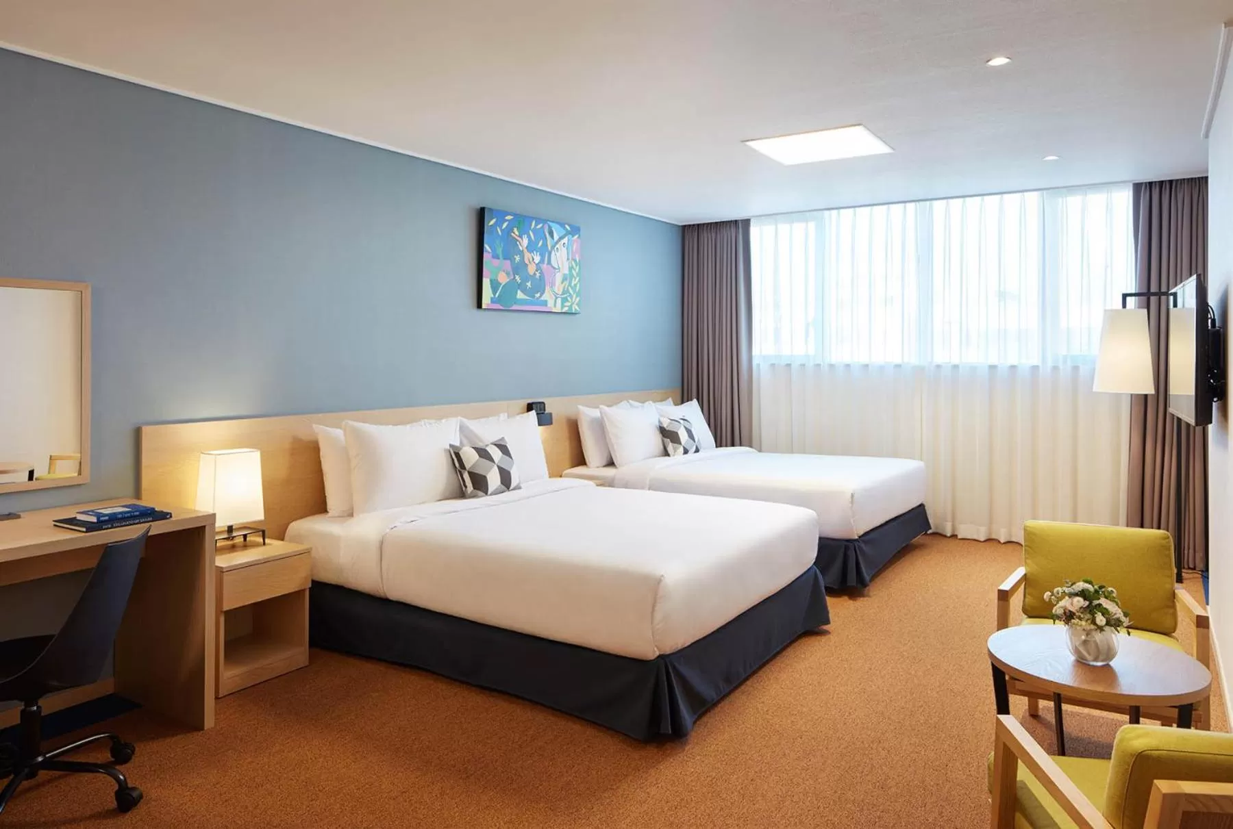 Shower, Bed in Days Hotel & Suites by Wyndham Incheon Airport