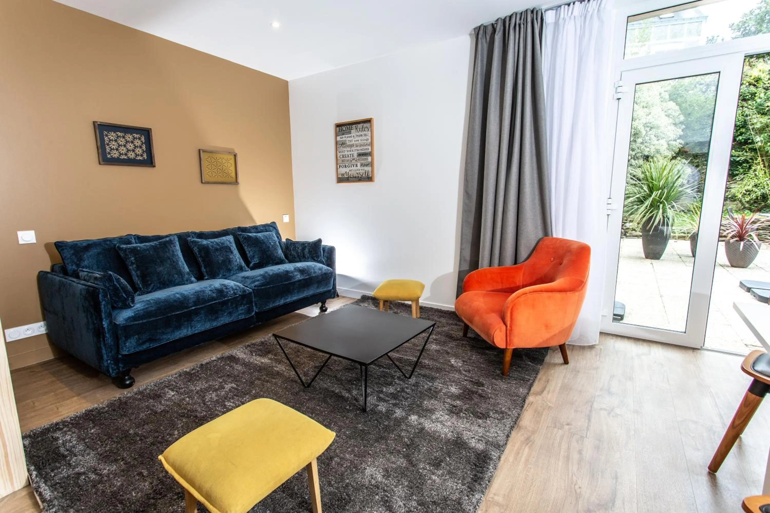 Seating area in Ty Mad Hôtel