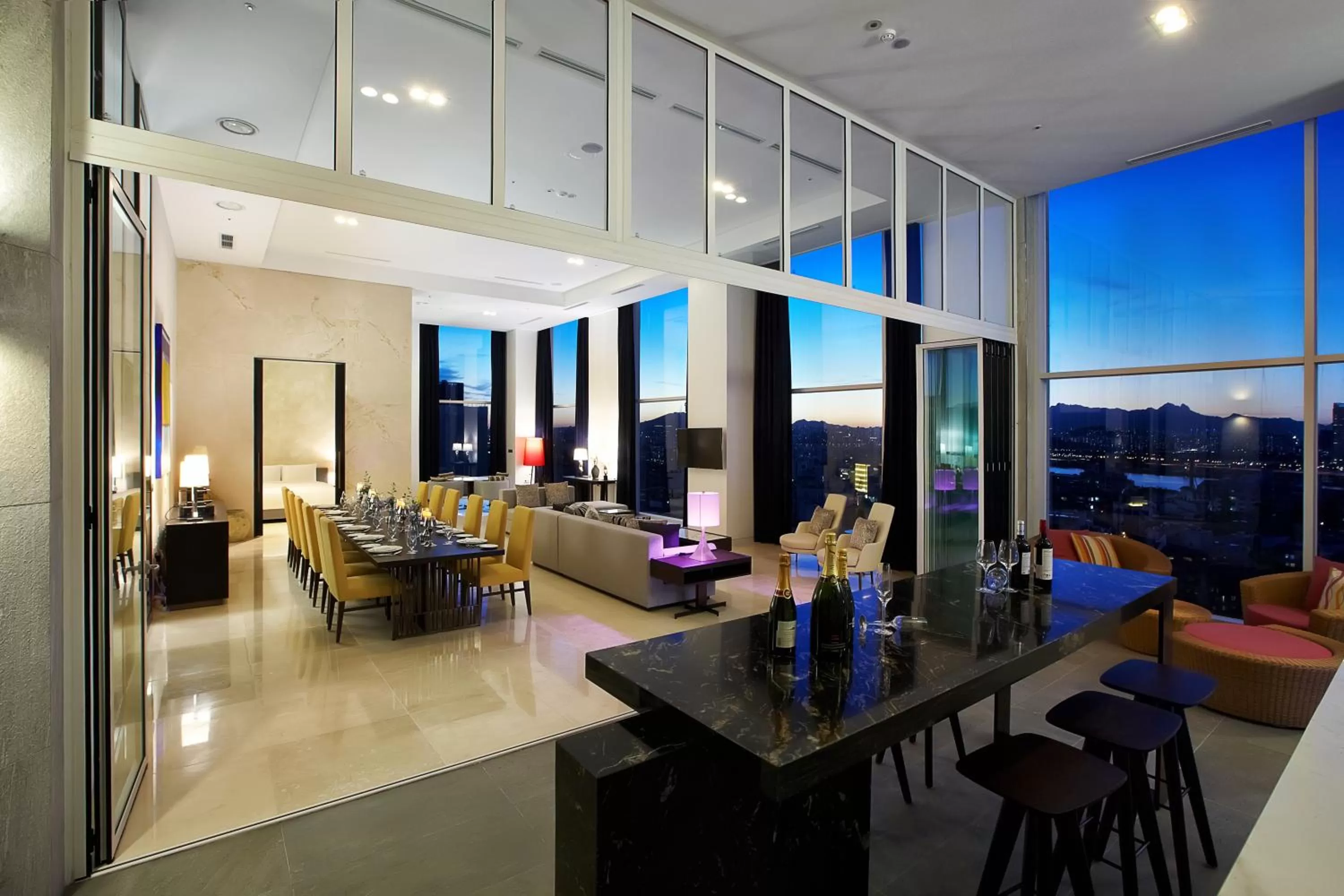 Living room in Hotel Entra Gangnam