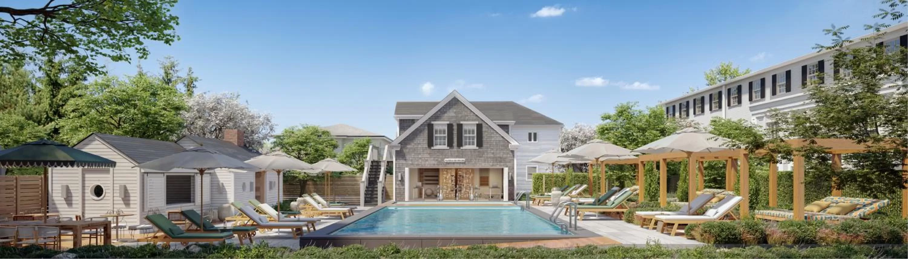 Swimming Pool in Faraway Martha's Vineyard