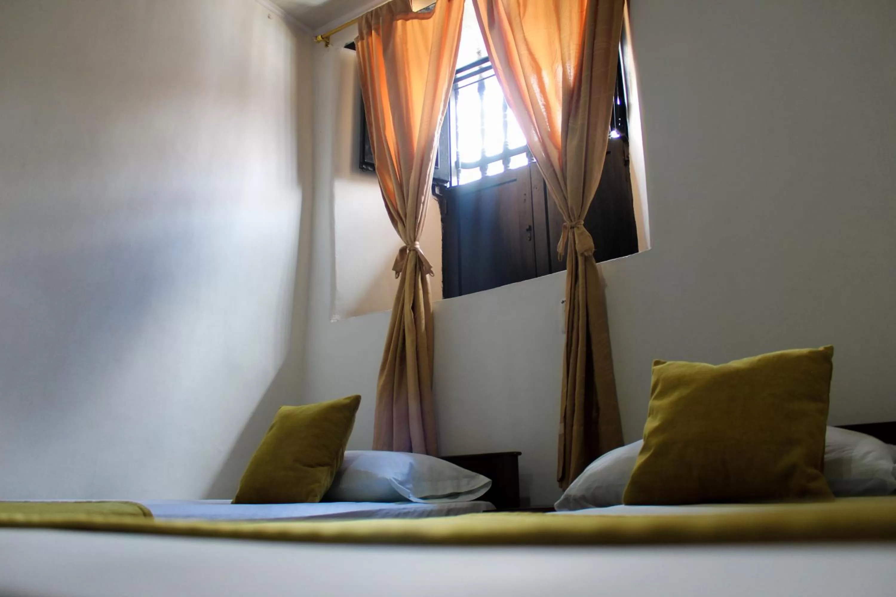 Bed in Hotel Colonial San Felipe