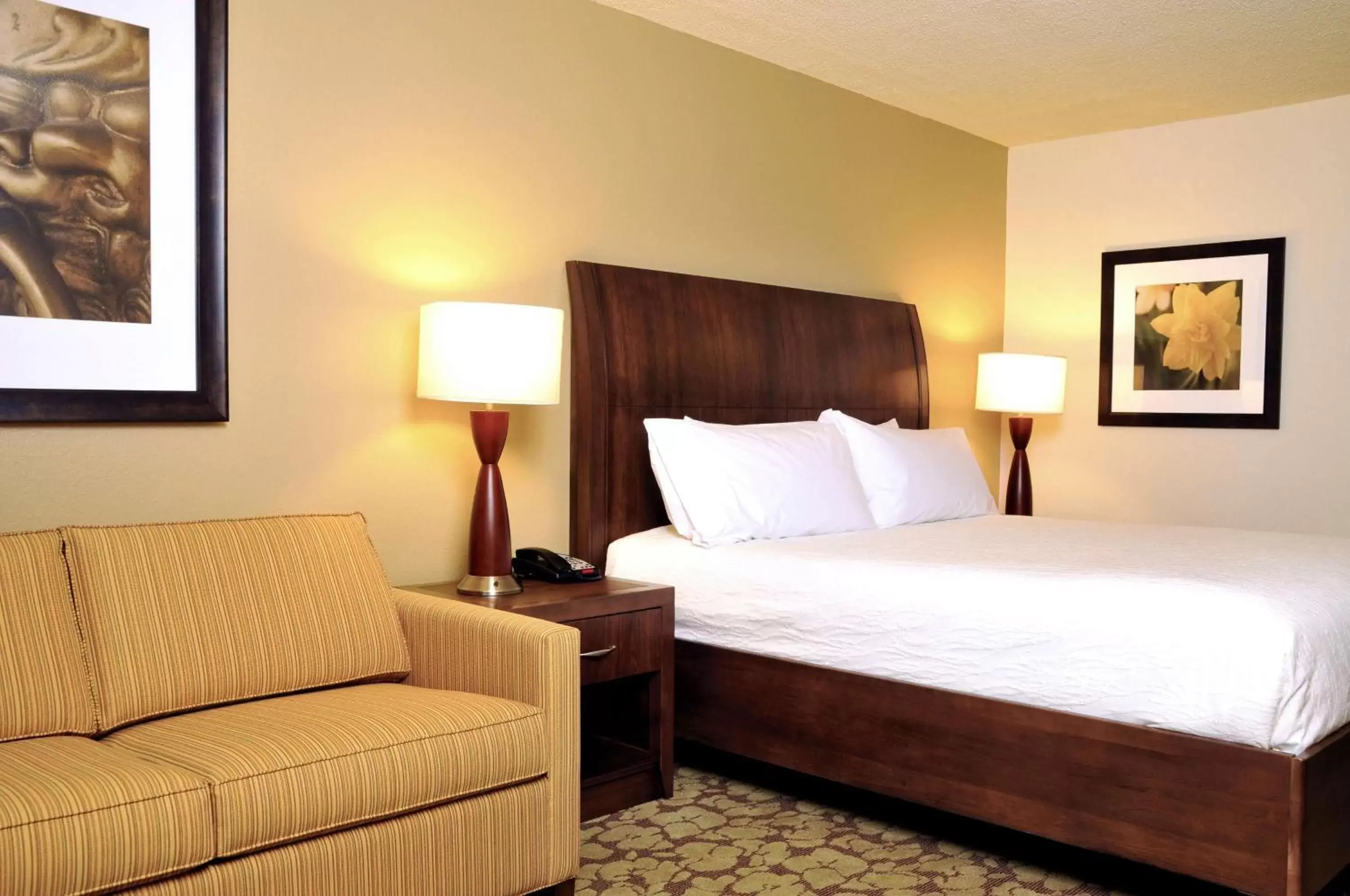 Bed in Hilton Garden Inn Tampa East Brandon