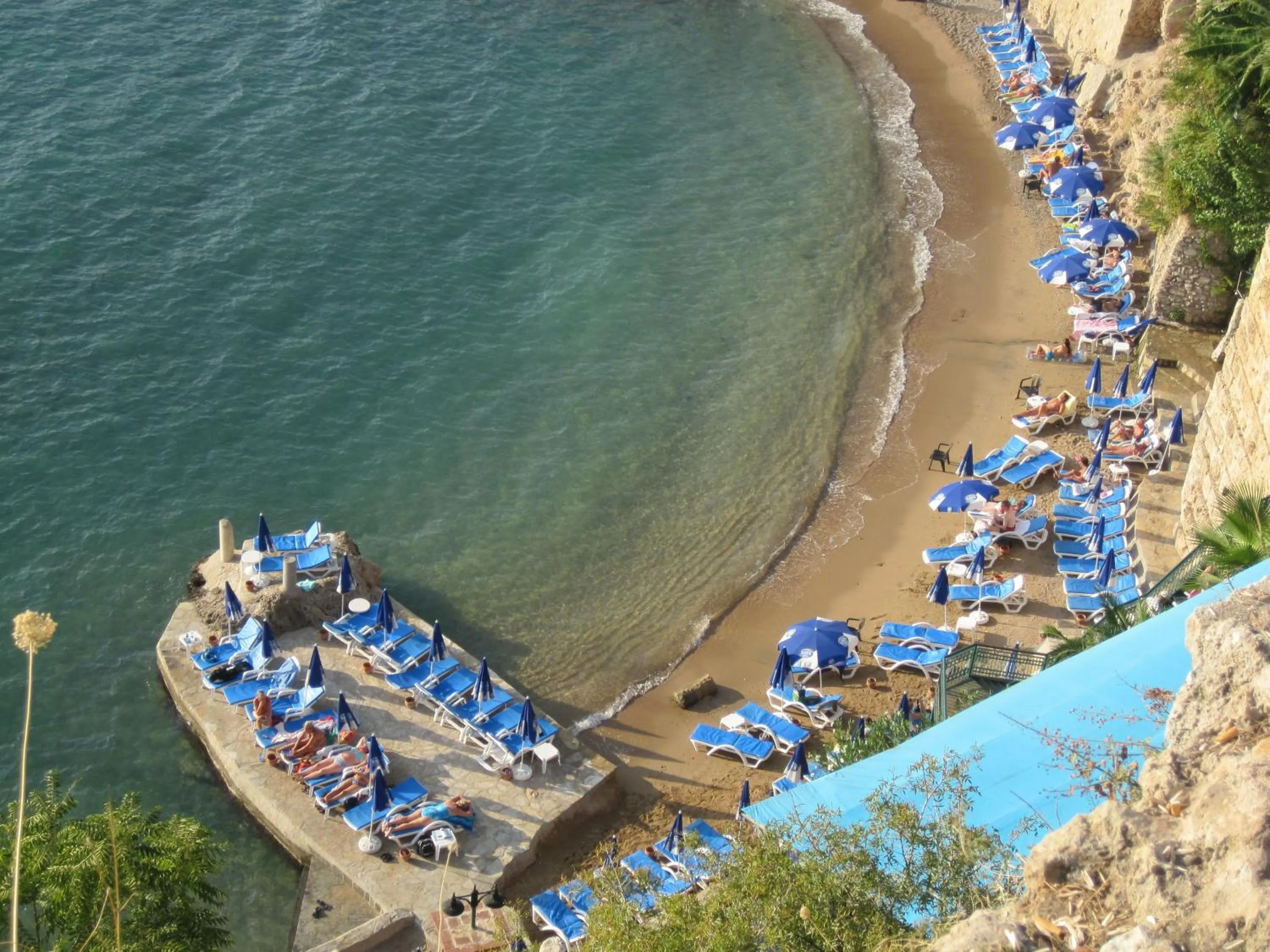 Beach in Minyon Hotel