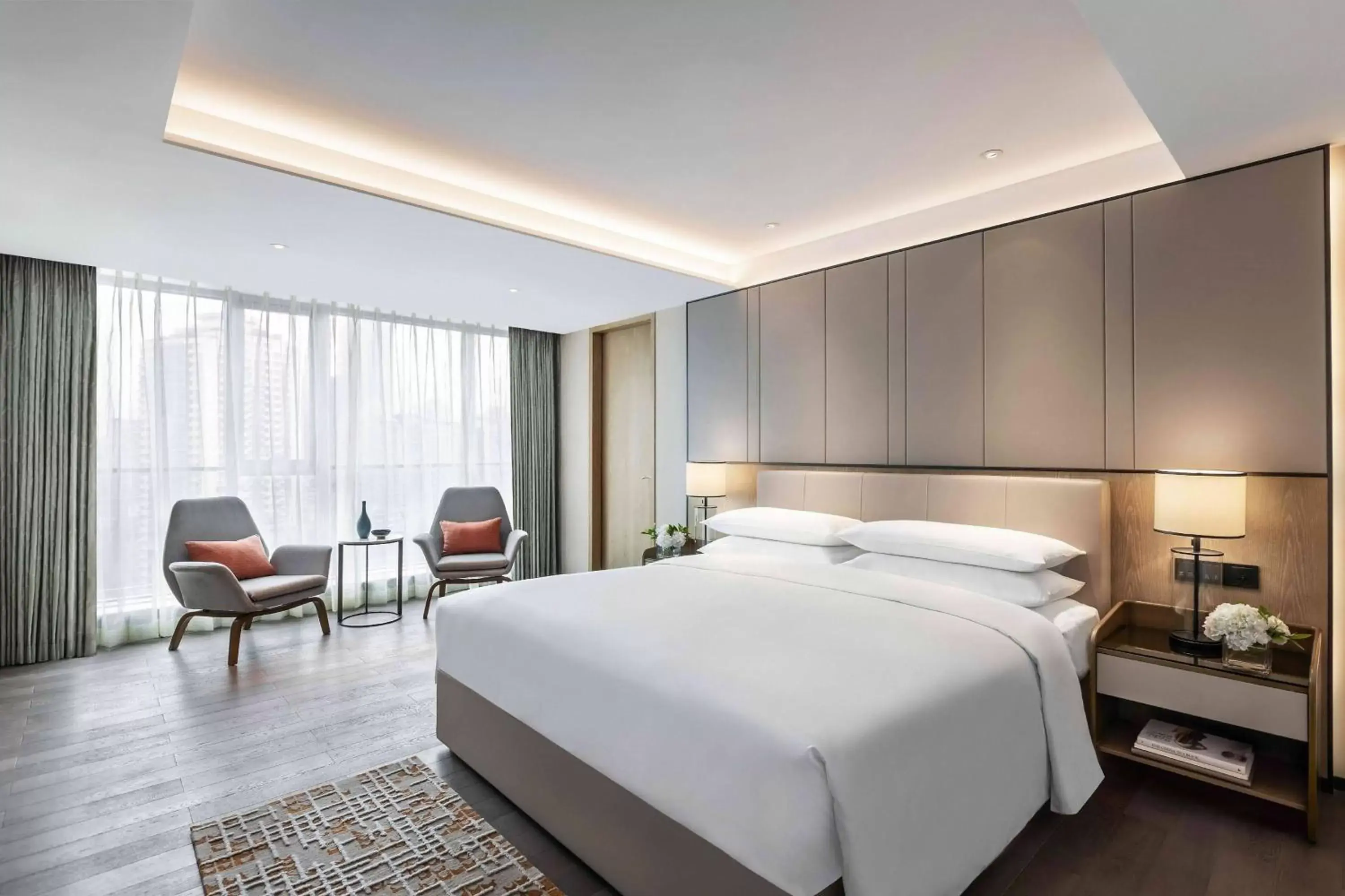 Bedroom in Marriott Executive Apartments Chongqing