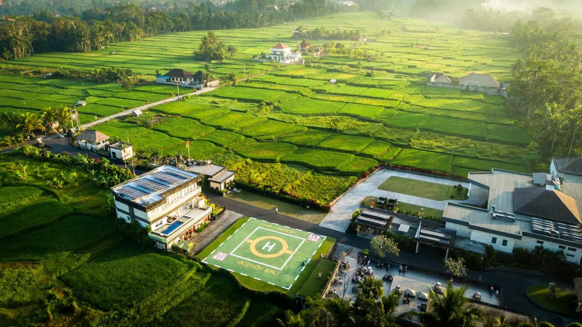 Property building, Bird's-eye View in Viceroy Bali