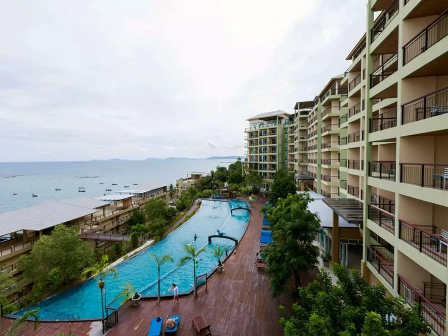 Natural landscape, Pool View in Royal Phala Cliff Beach Resort