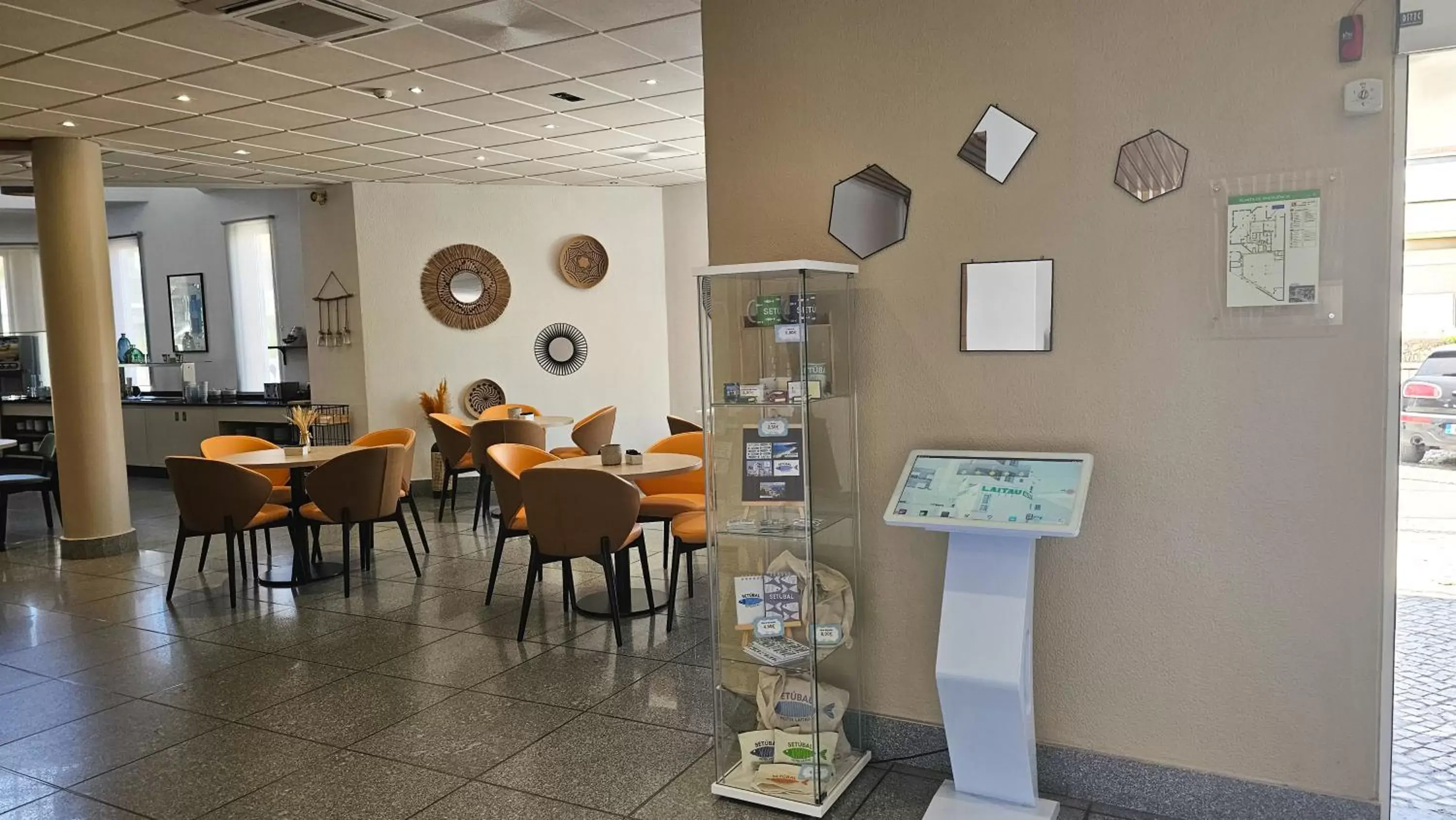 Lobby or reception in Hotel Laitau Lobby or reception in Hotel Laitau