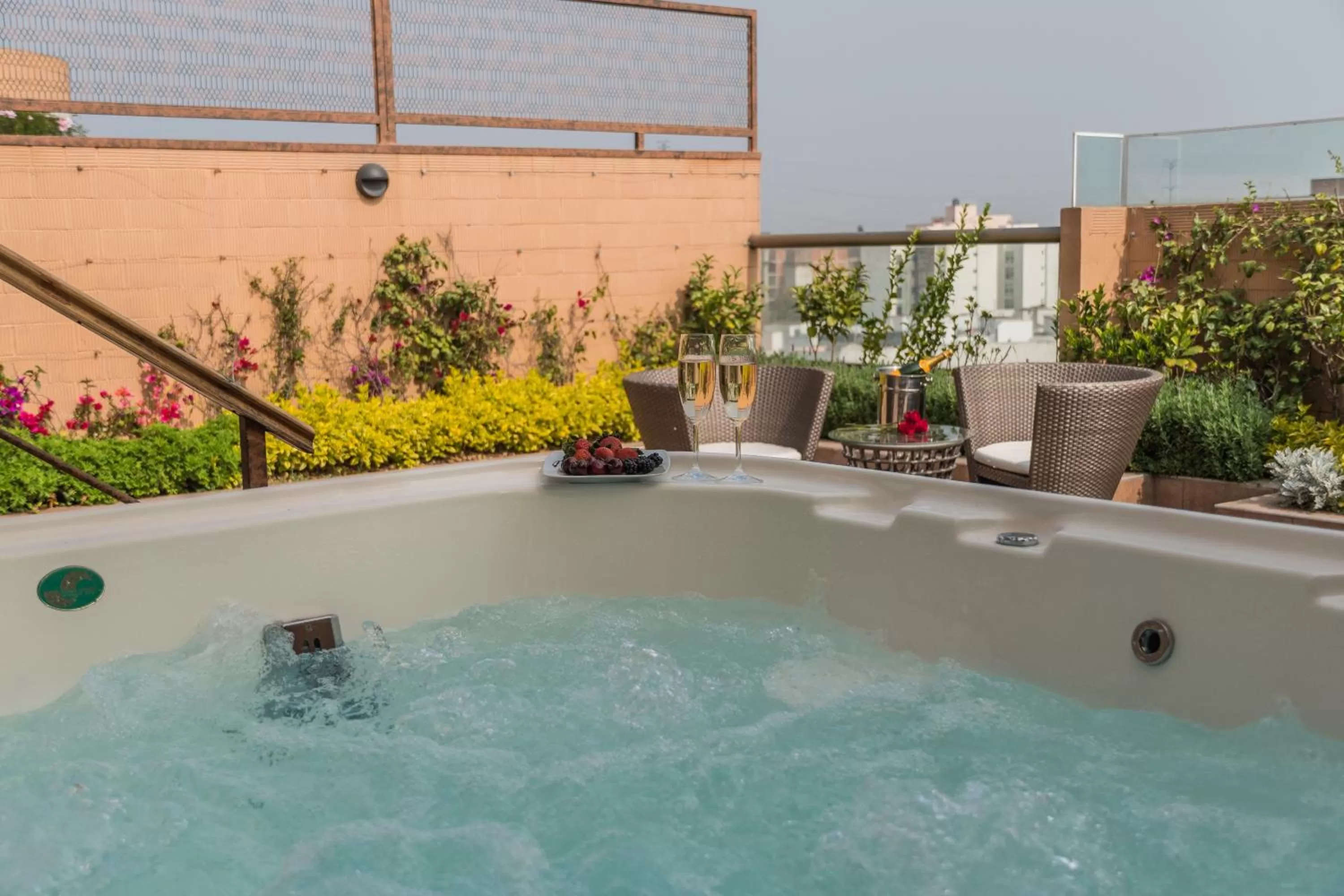 Balcony/Terrace in Suites Perisur Apartamentos Amueblados