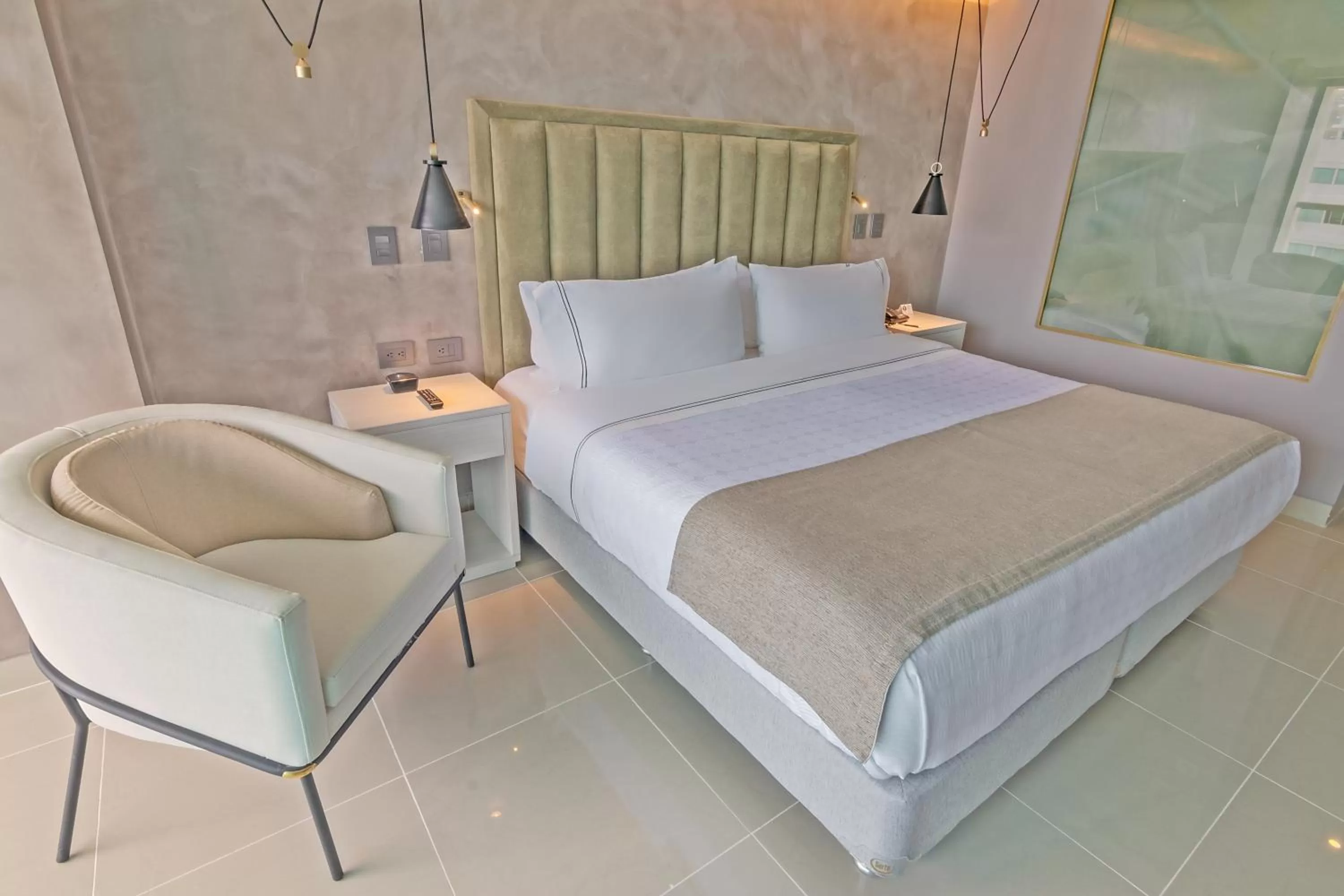 Bed in Sonesta Hotel Cartagena