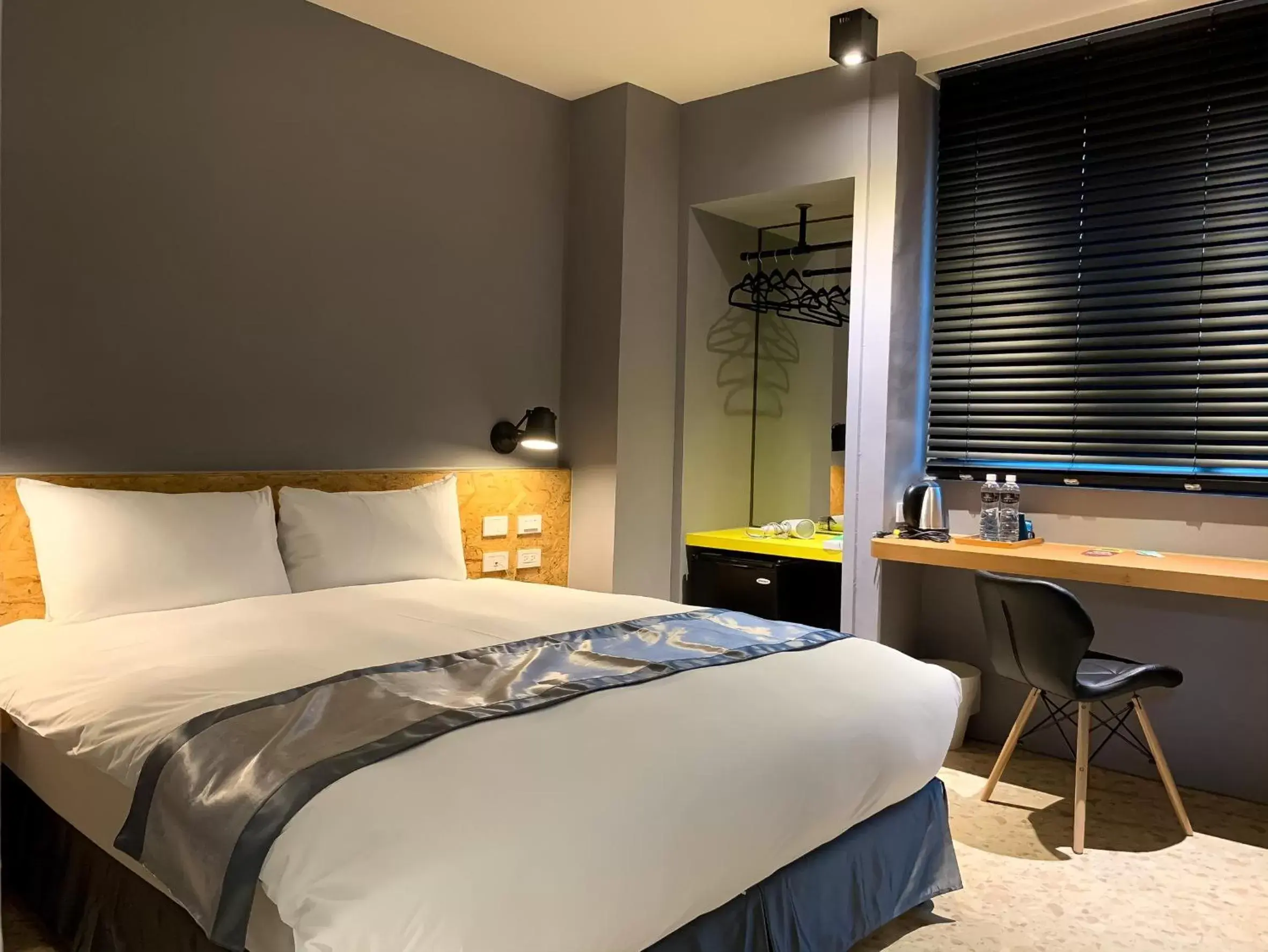 Bed in Raise Hotel Taichung