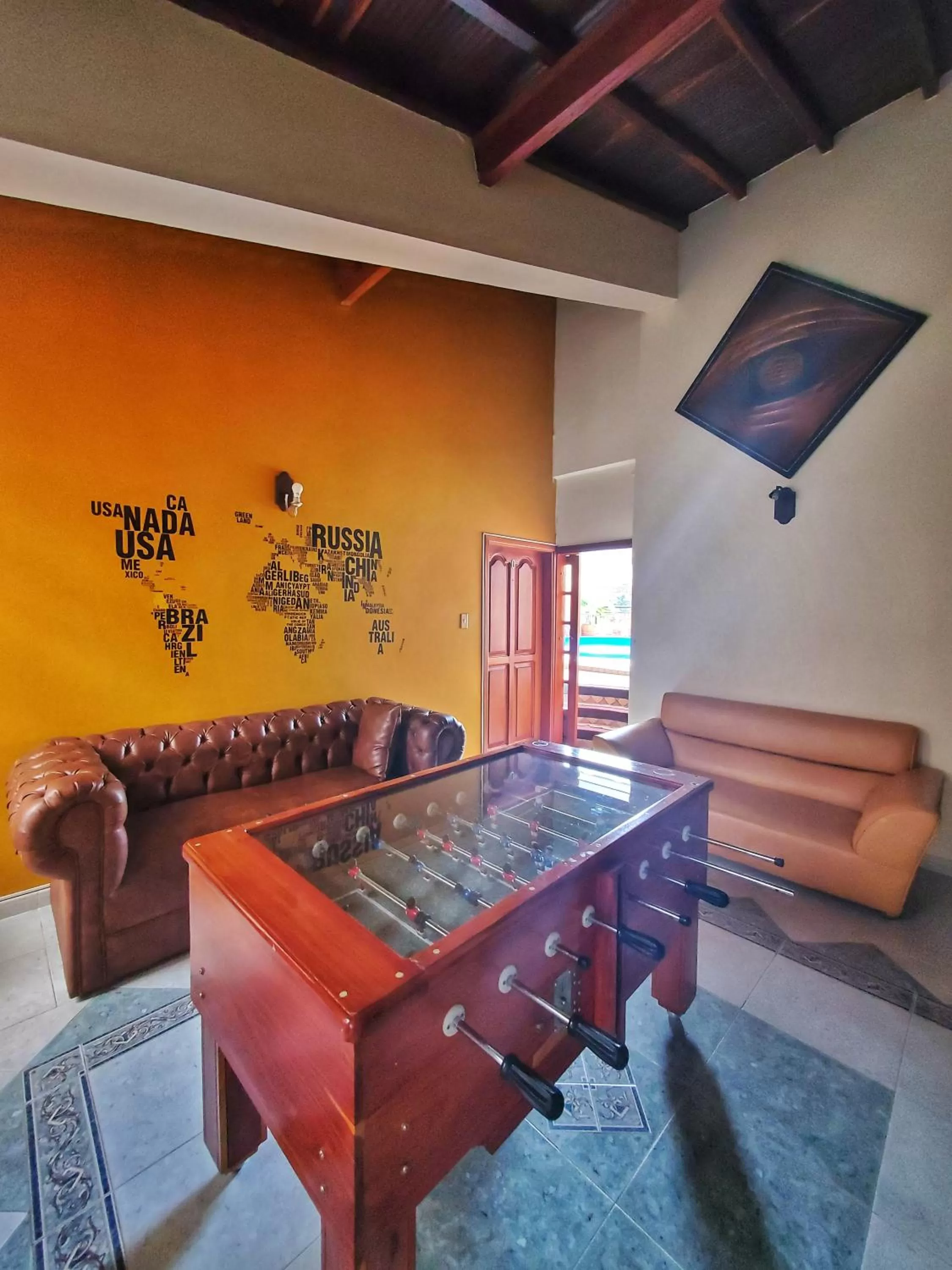 Game Room in Sam'S VIP Hostel San Gil