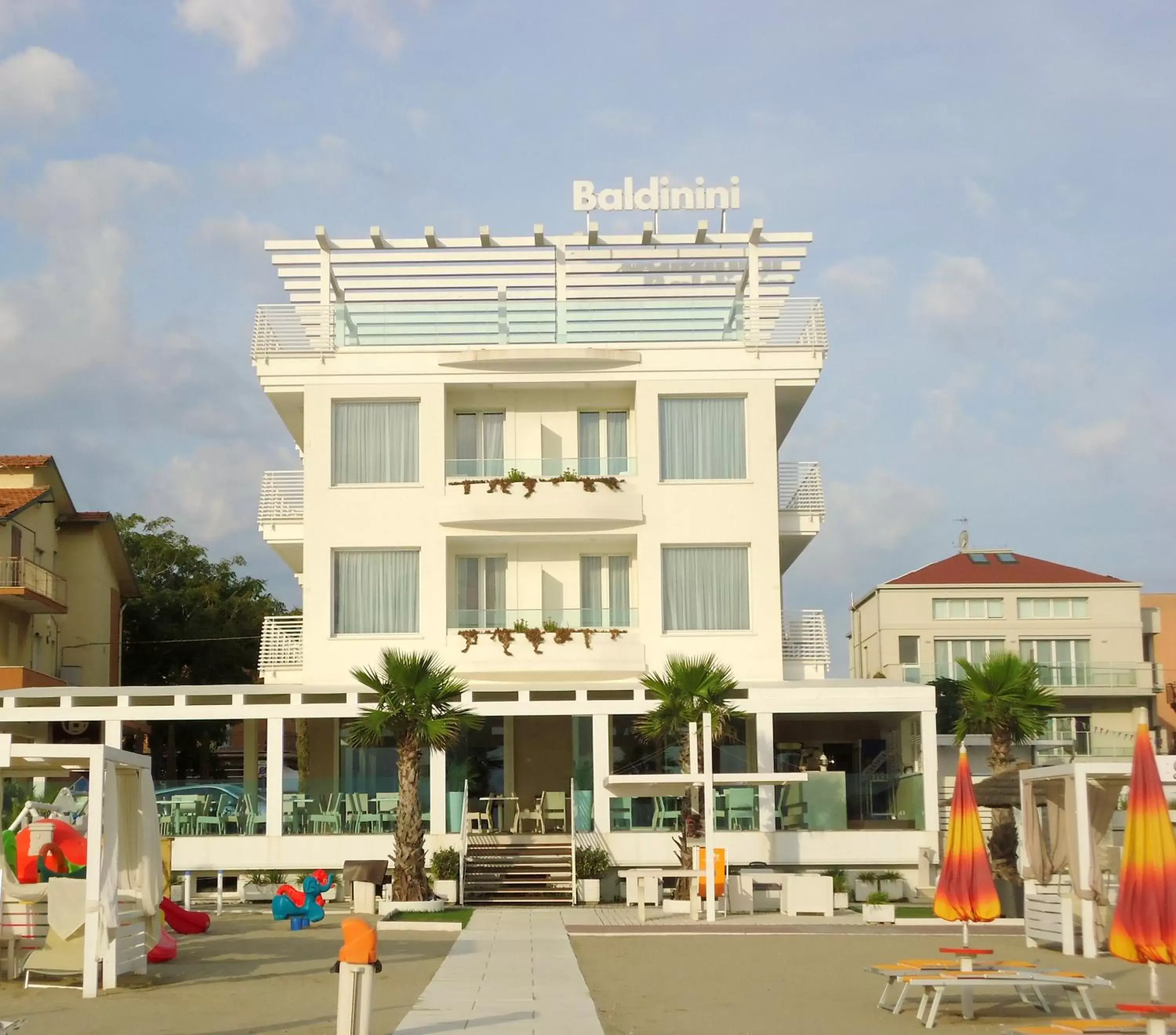 Property building, Patio/Outdoor Area in Baldinini Hotel