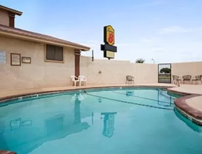 Swimming pool in Super 8 by Wyndham Carlsbad