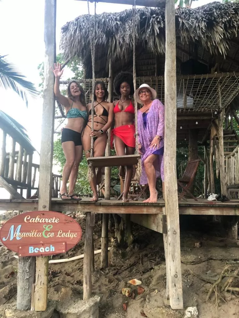 Lounge or bar in Cabarete Maravilla Eco Lodge Boutique Beach Surf Encuentro, Kite, by AA Crypto Group