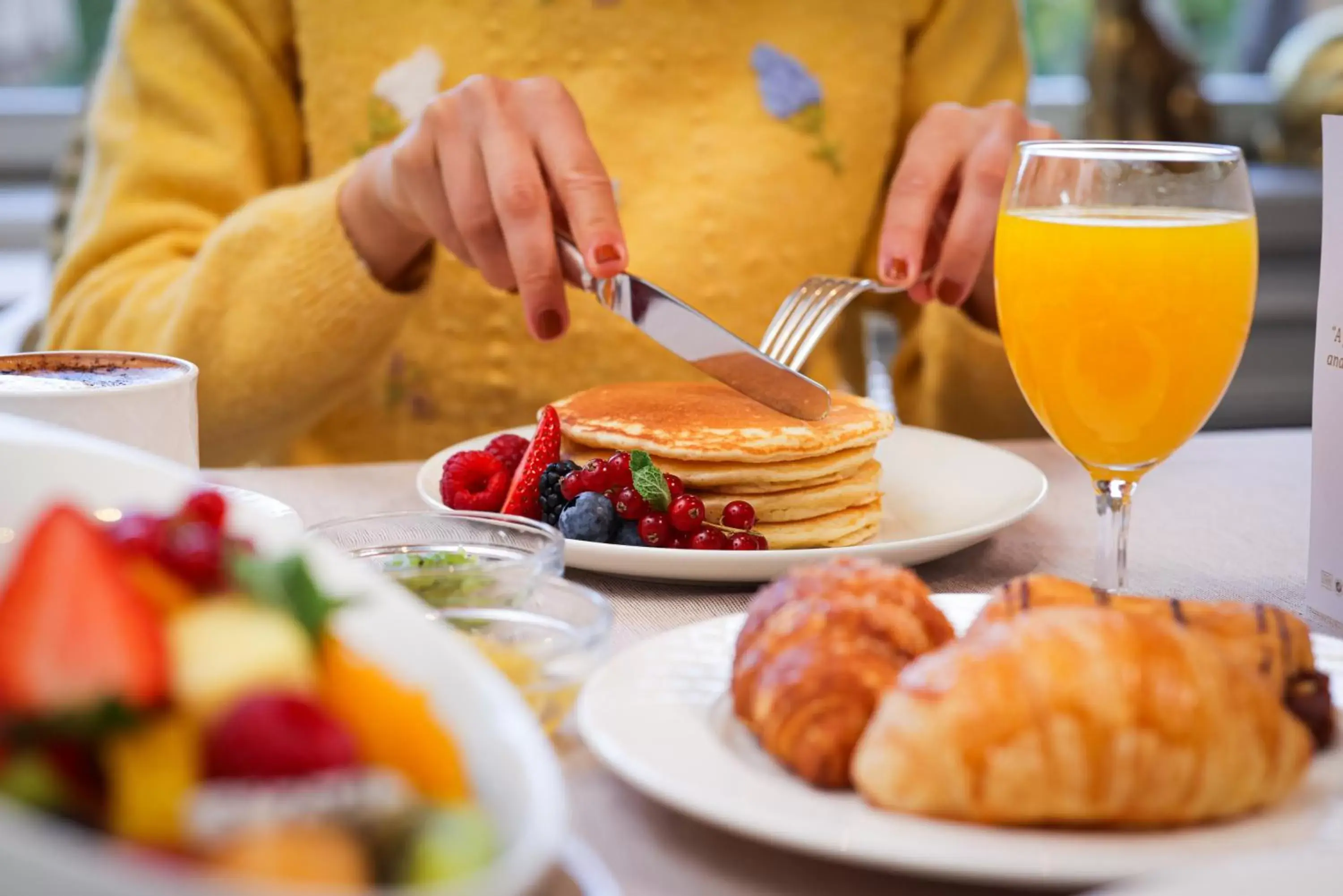 Breakfast in Grand Hotel Villa Castagnola