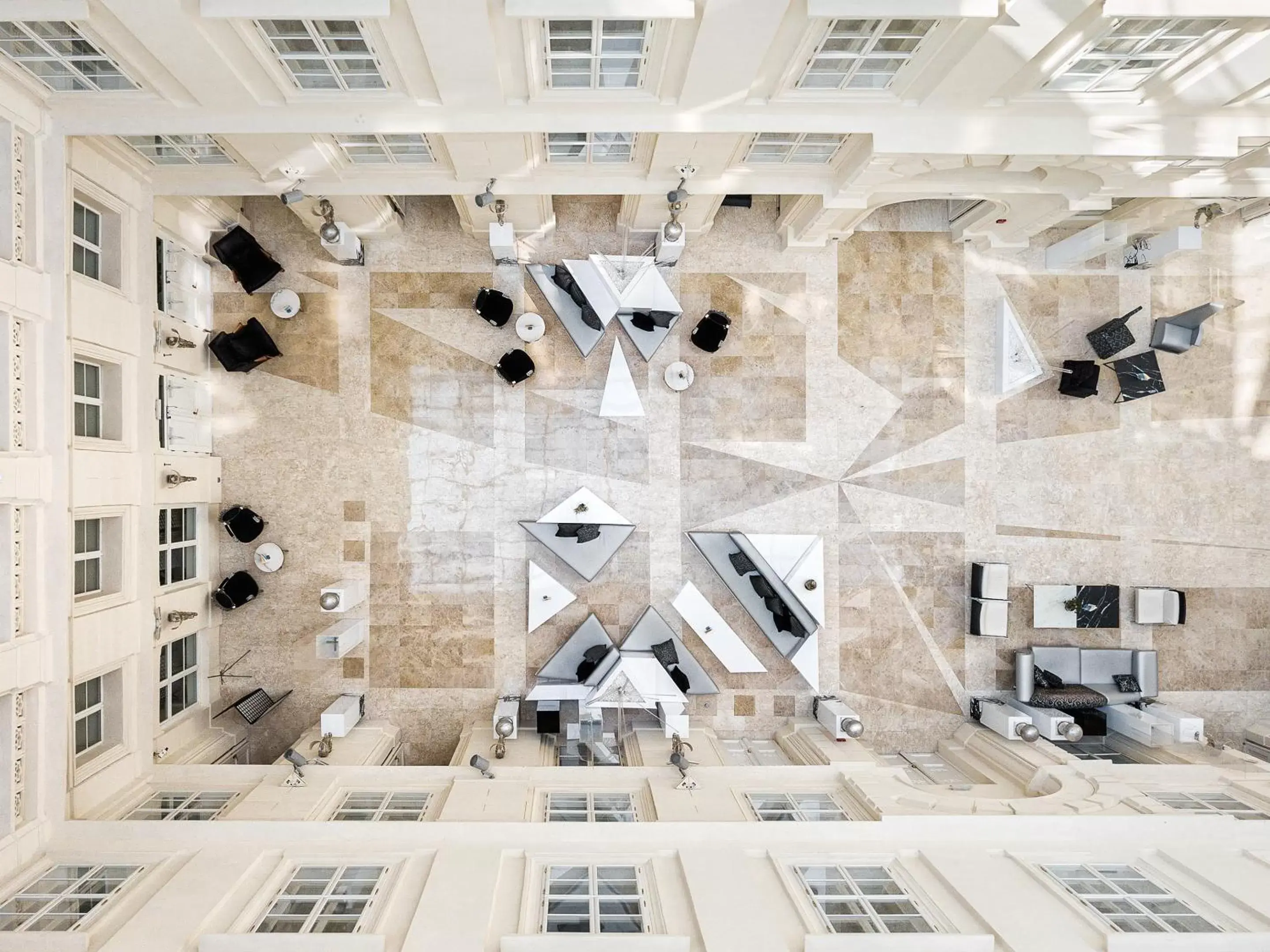 Business facilities, Bird's-eye View in Barceló Brno Palace