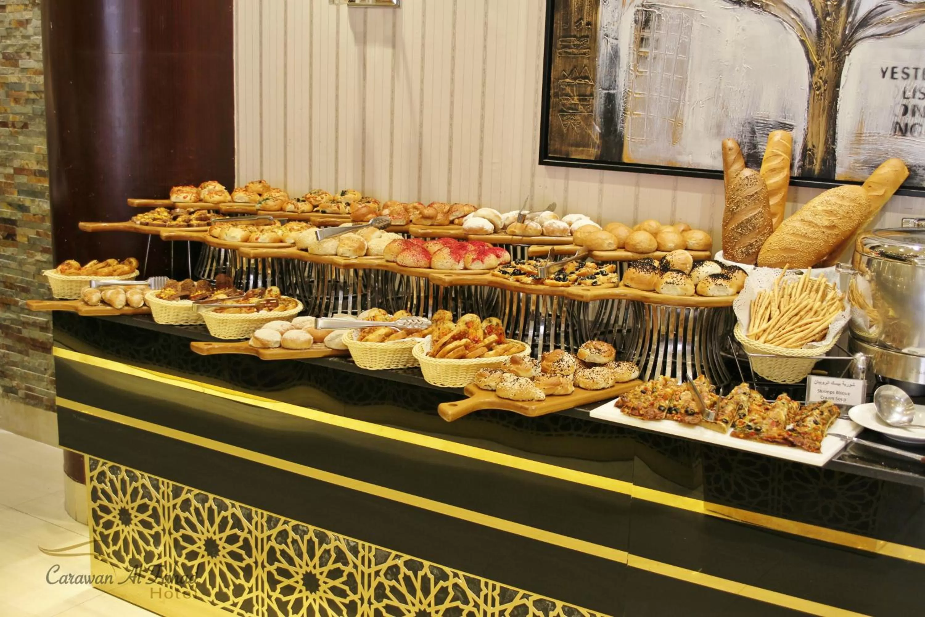 Food close-up in Carawan Al Fahad Hotel