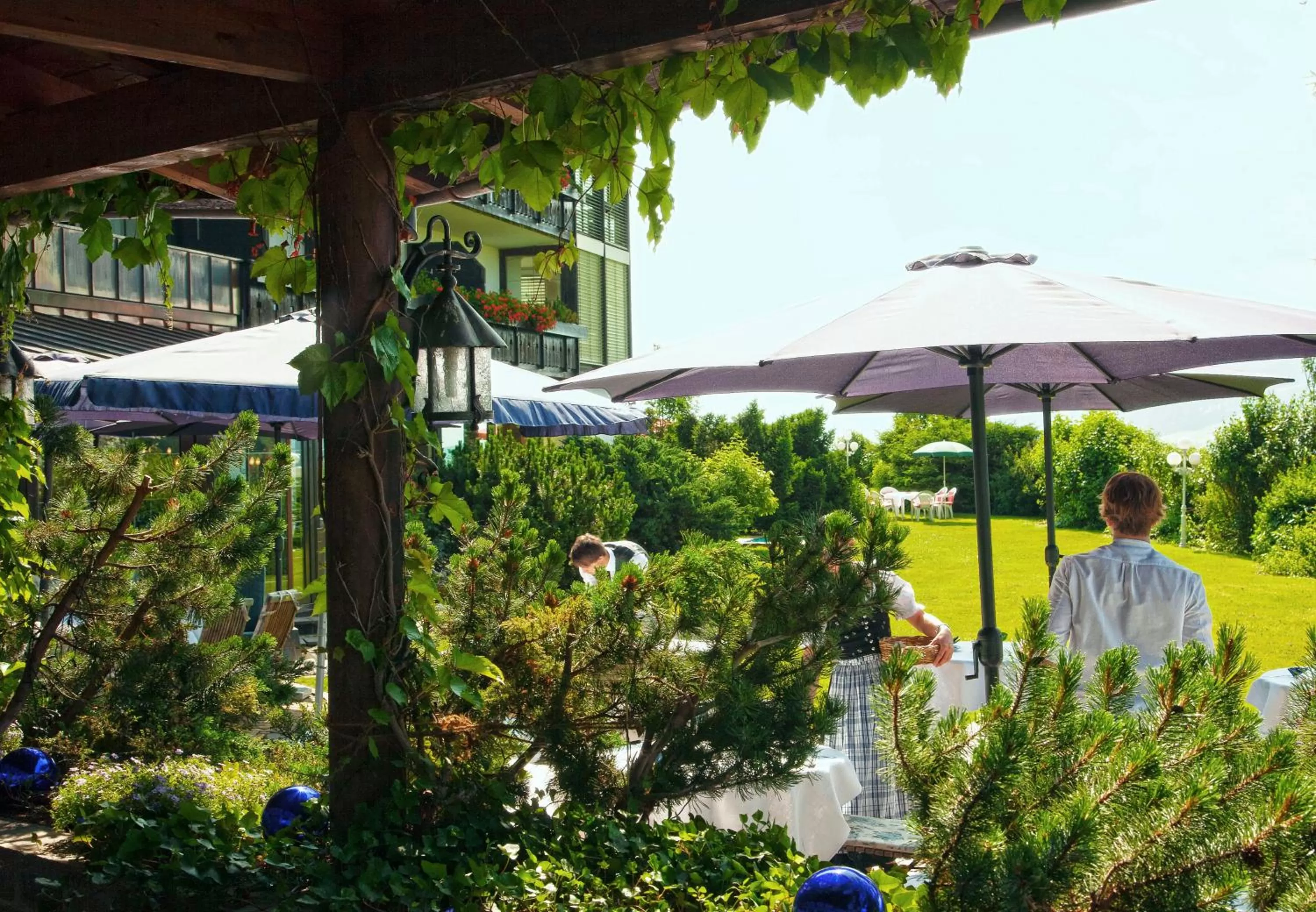 Garden in Mittelburg Wellnesshotel