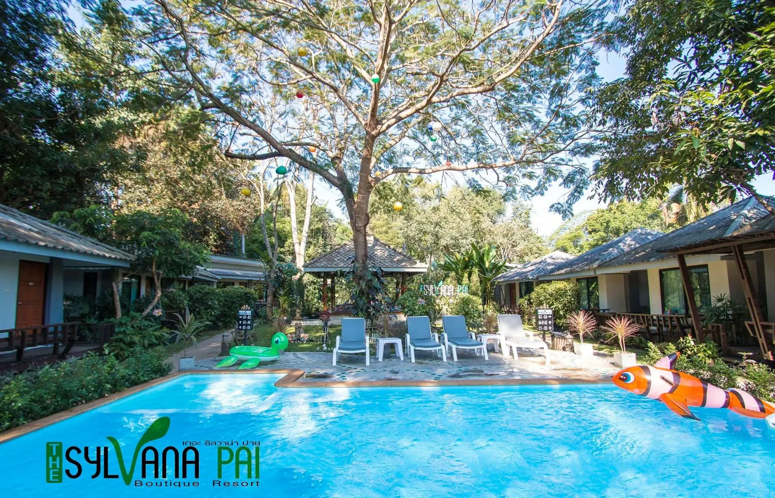 Swimming Pool in The Sylvana Pai Hotel