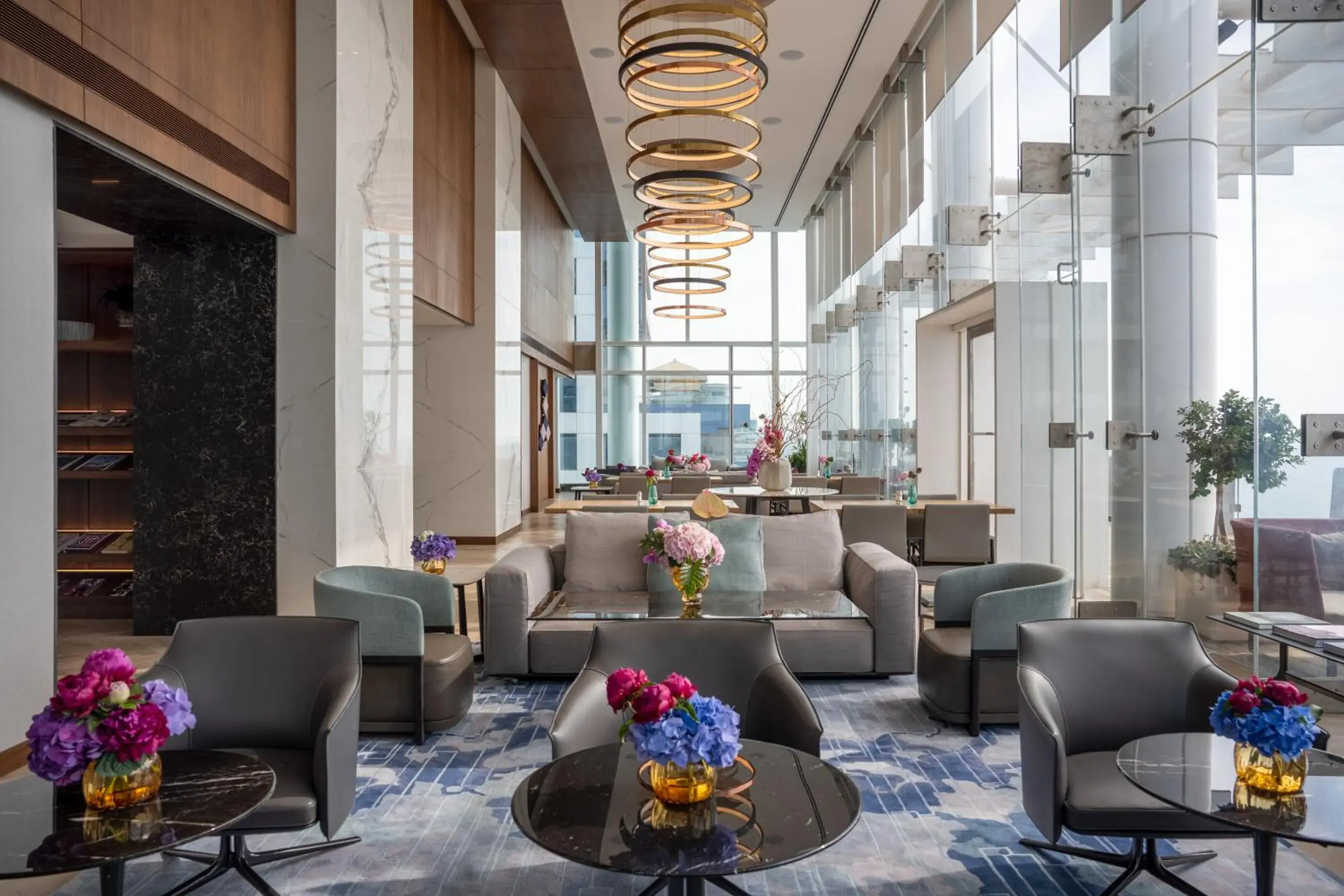 Lounge or bar in The David Kempinski Tel Aviv