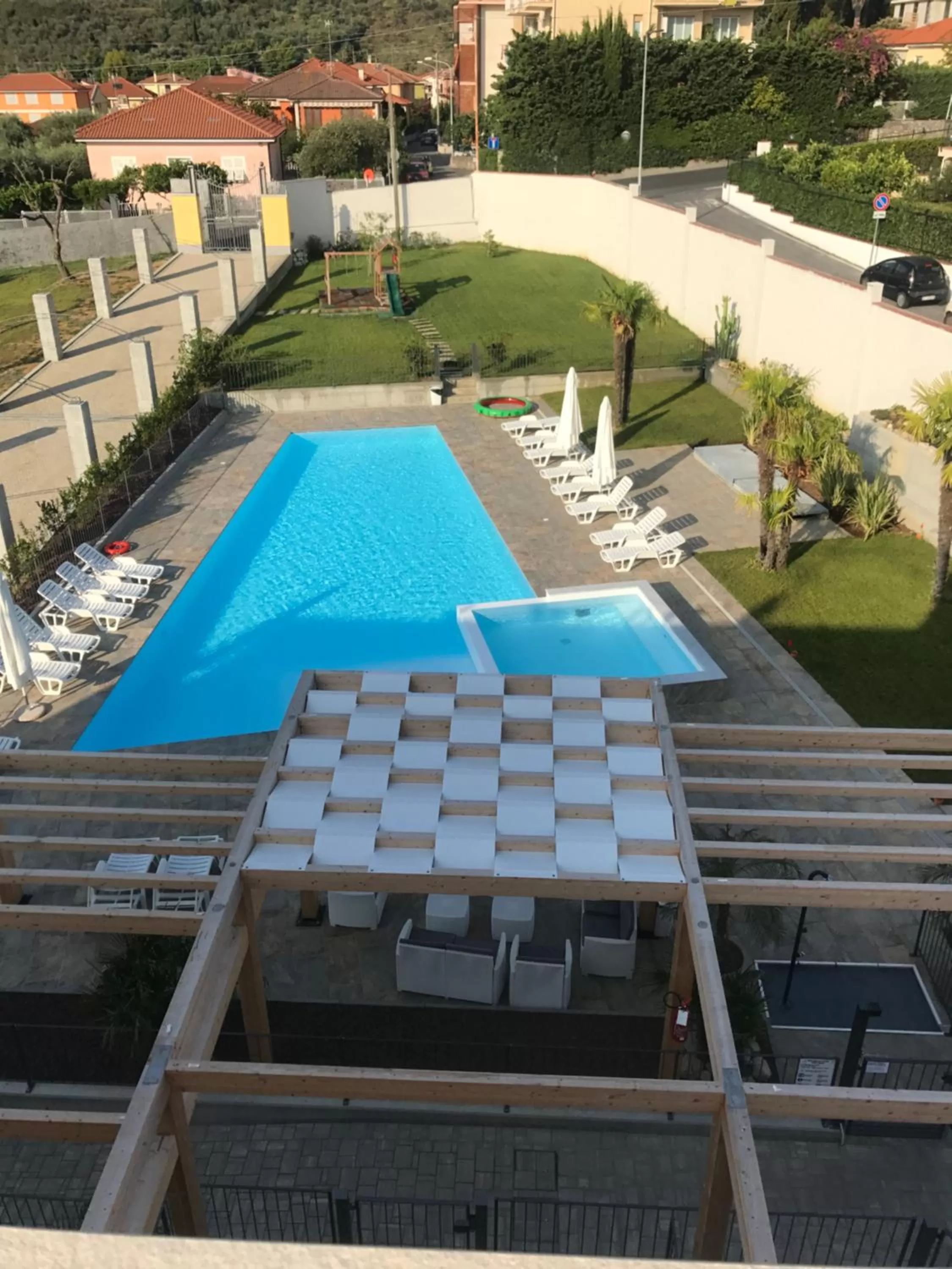 Pool View in Villa Canepa