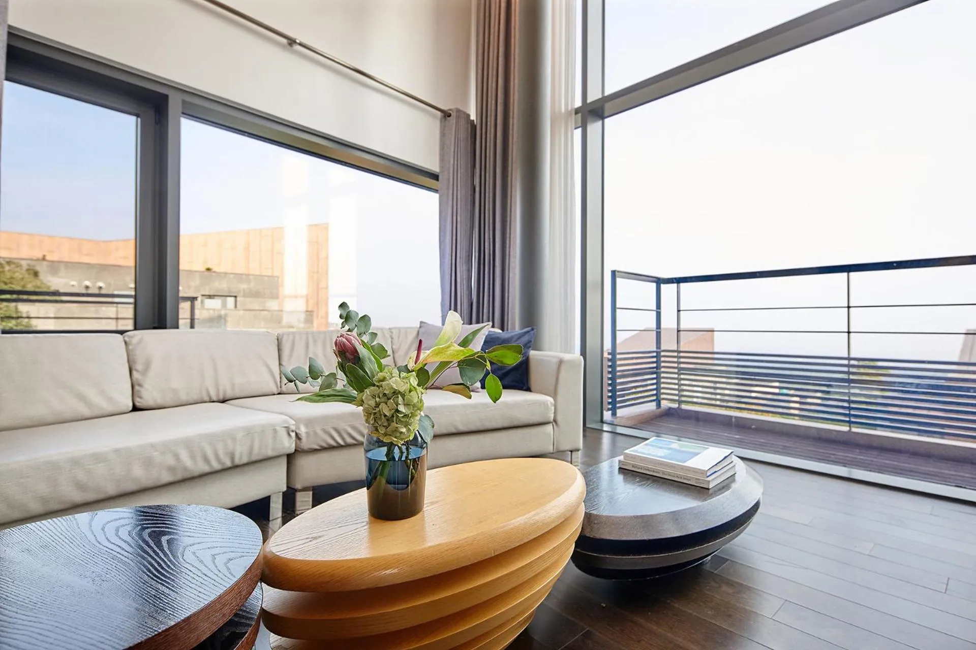 Living room in Lotte Resort Jeju Artvillas