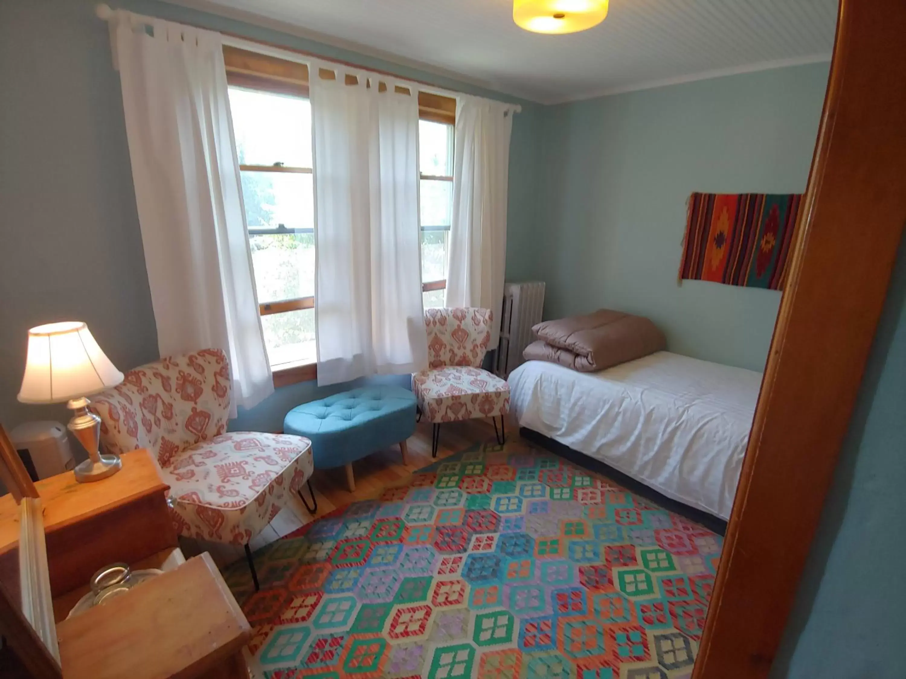 Seating Area in Keene Valley Lodge